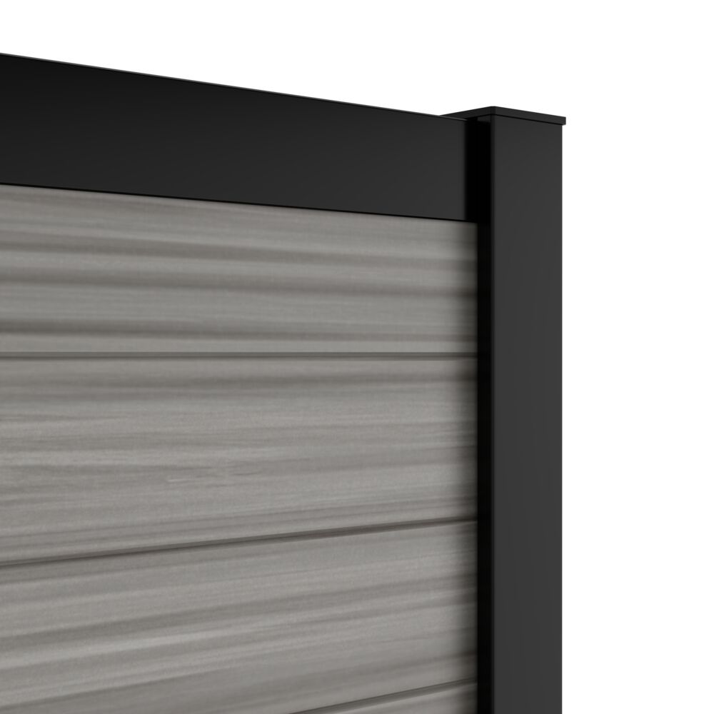 CATALYST Riverside 6-ft H x 6-ft W Coastal Cedar Vinyl Fence Panel