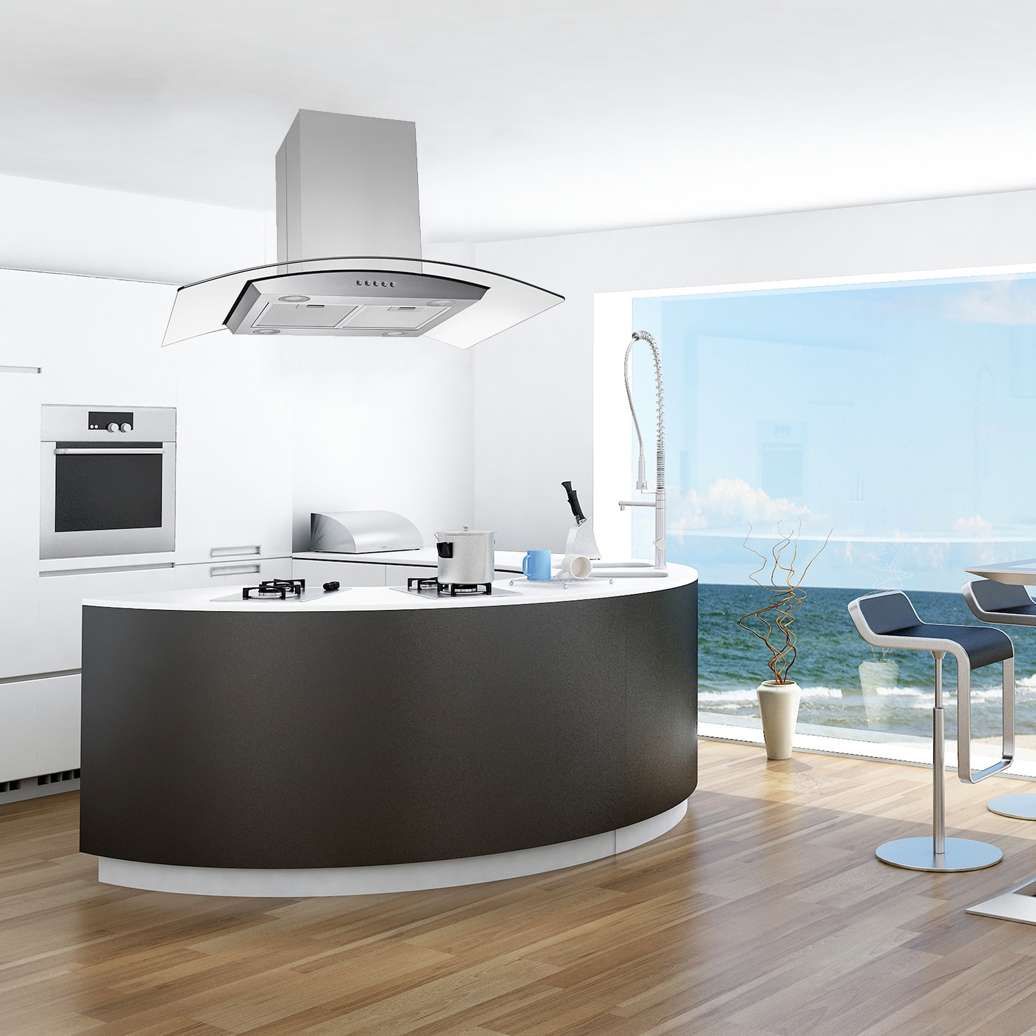 Maocao Hoom BHP31ZA Island-Range-Hoods - View #12