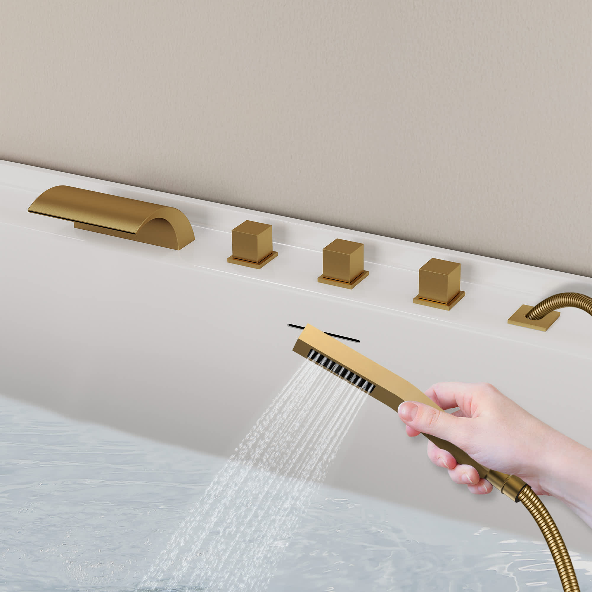 EVERSTEIN SFS-1159-GD Roman-Tub-Faucets - View #6