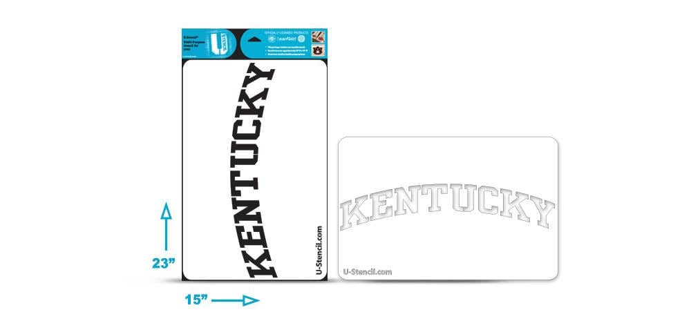 U-Stencil KENOOS-502 Officially Licensed Multipurpose Collegiate Stencil