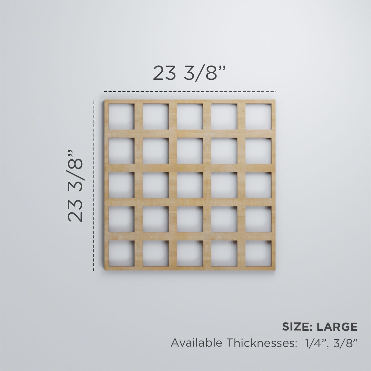 Ekena Millwork WALW24X24X0250MNCHI Wall-Panels - View #3