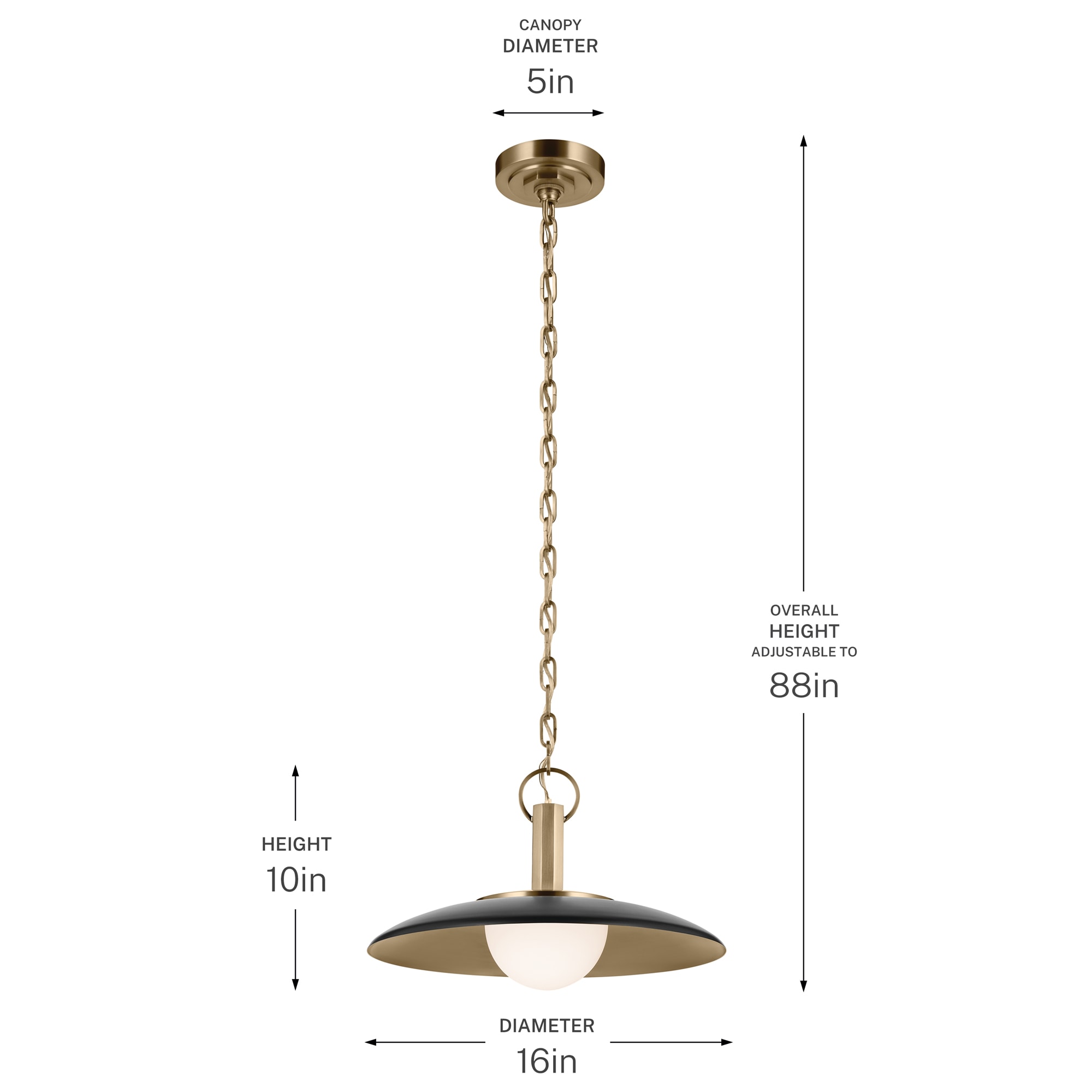 Kichler 52834BK Pendant-Lights - View #9