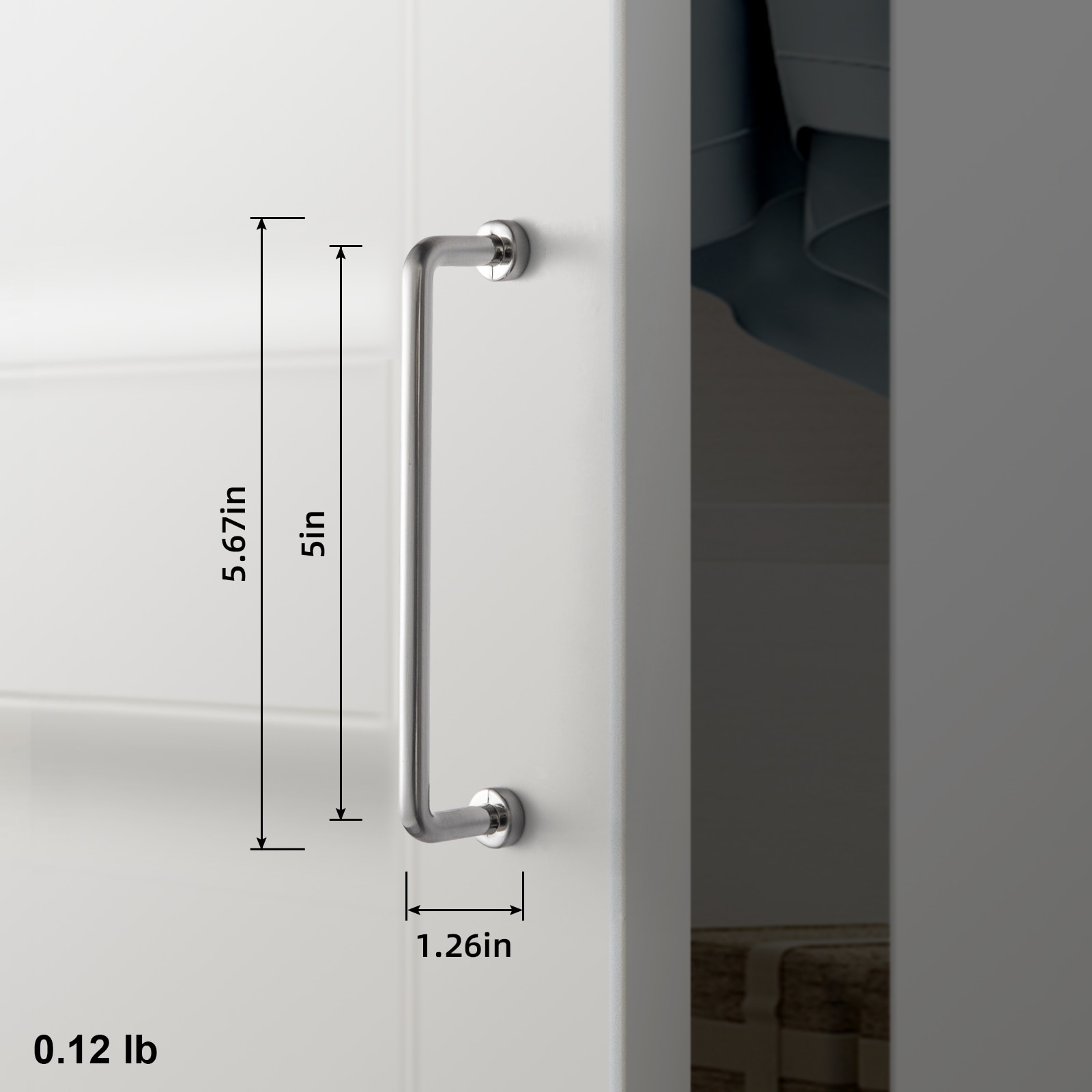 Miaokesen 1827LN-128 Cabinet-Pulls - View #2