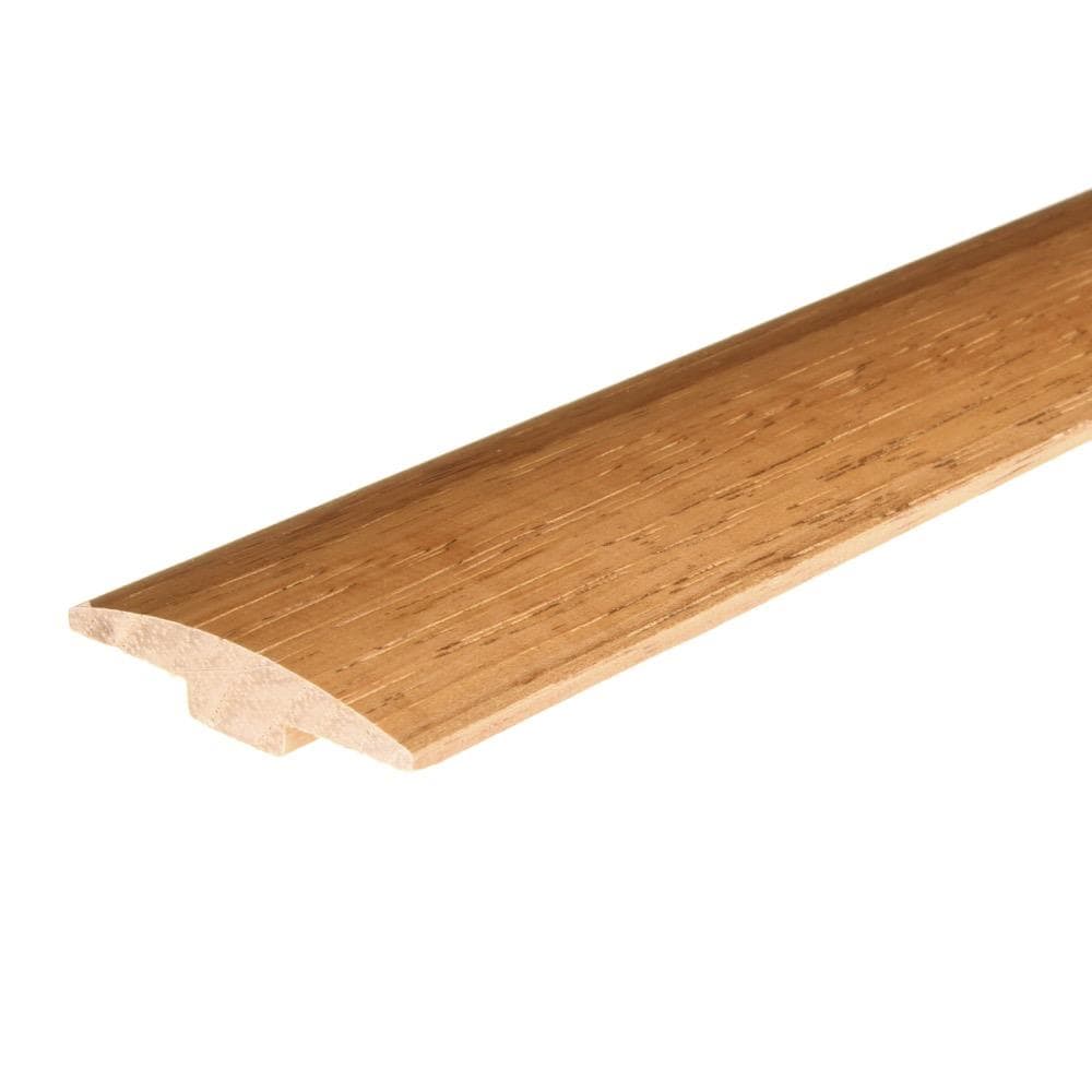 Flexco 778697 T-moulding Yukon Gold 0.46-in T x 2-in W x 78-in L Solid wood T-moulding
