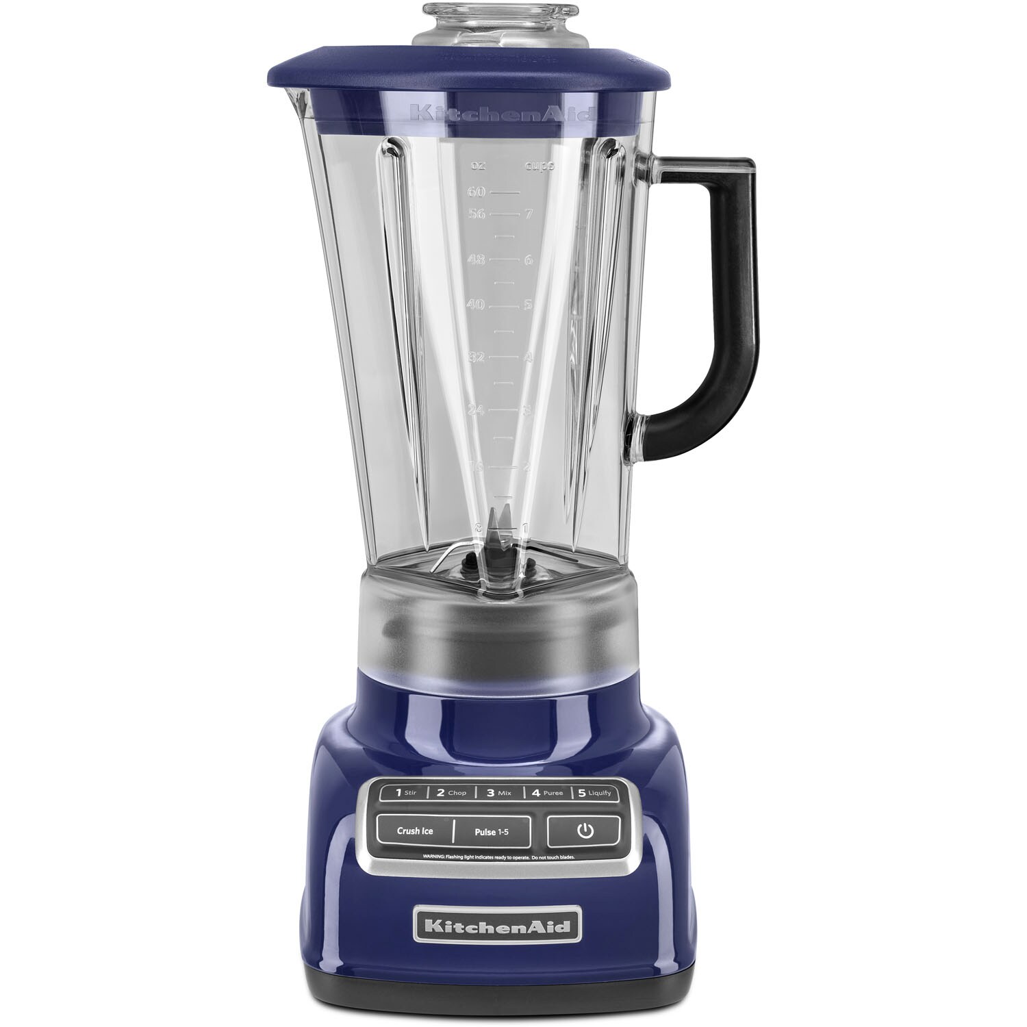 KitchenAid 32-ozBlack Matte 60-Watt Pulse Control Blender in the Blenders  department at