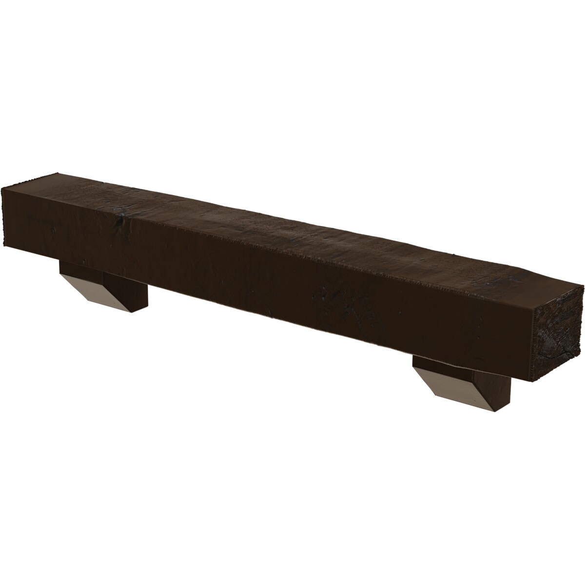 Ekena Millwork MANUKP08X12X72ASBM Mantel-Shelves - View #3