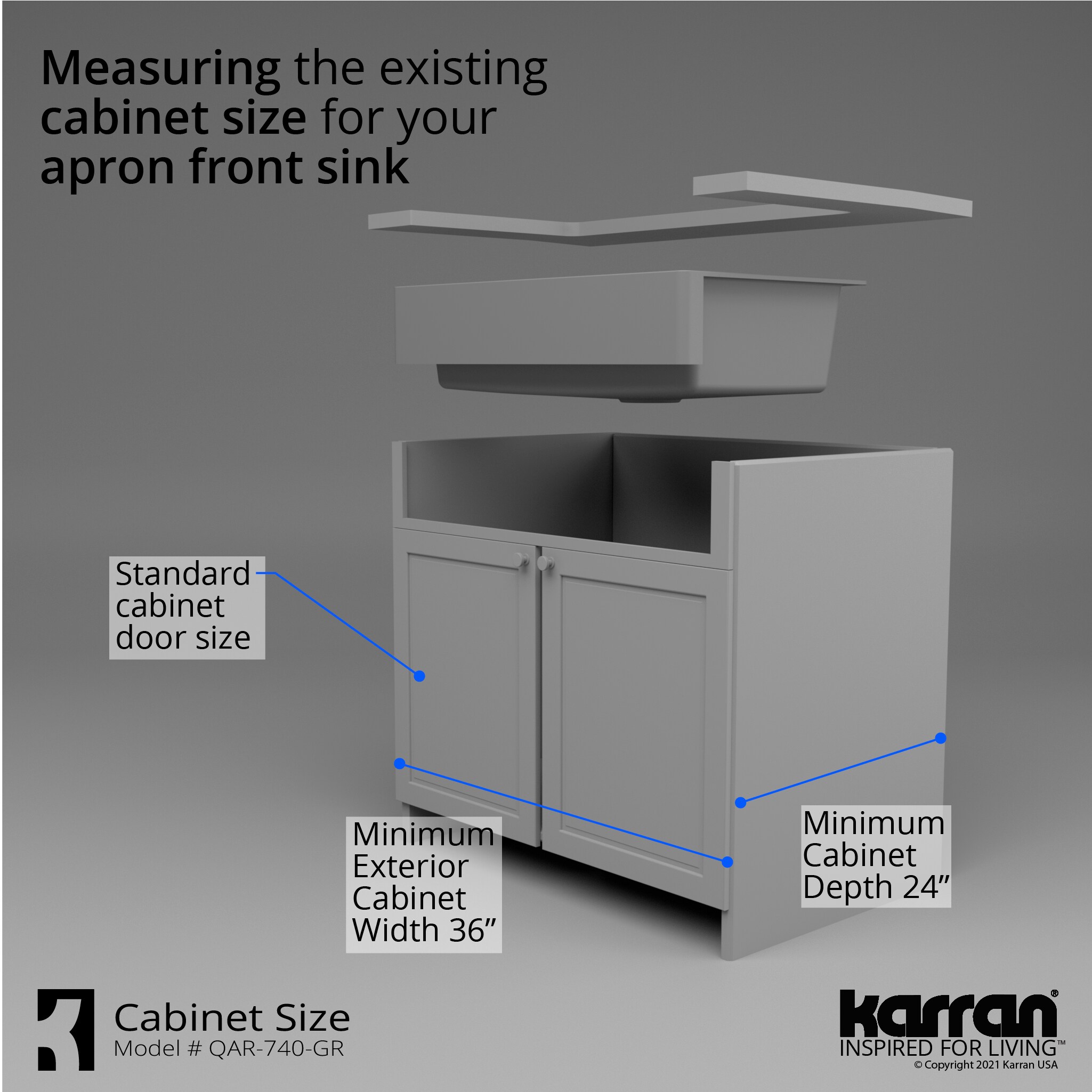 Karran QAR-740-GR Kitchen-Sinks - View #9