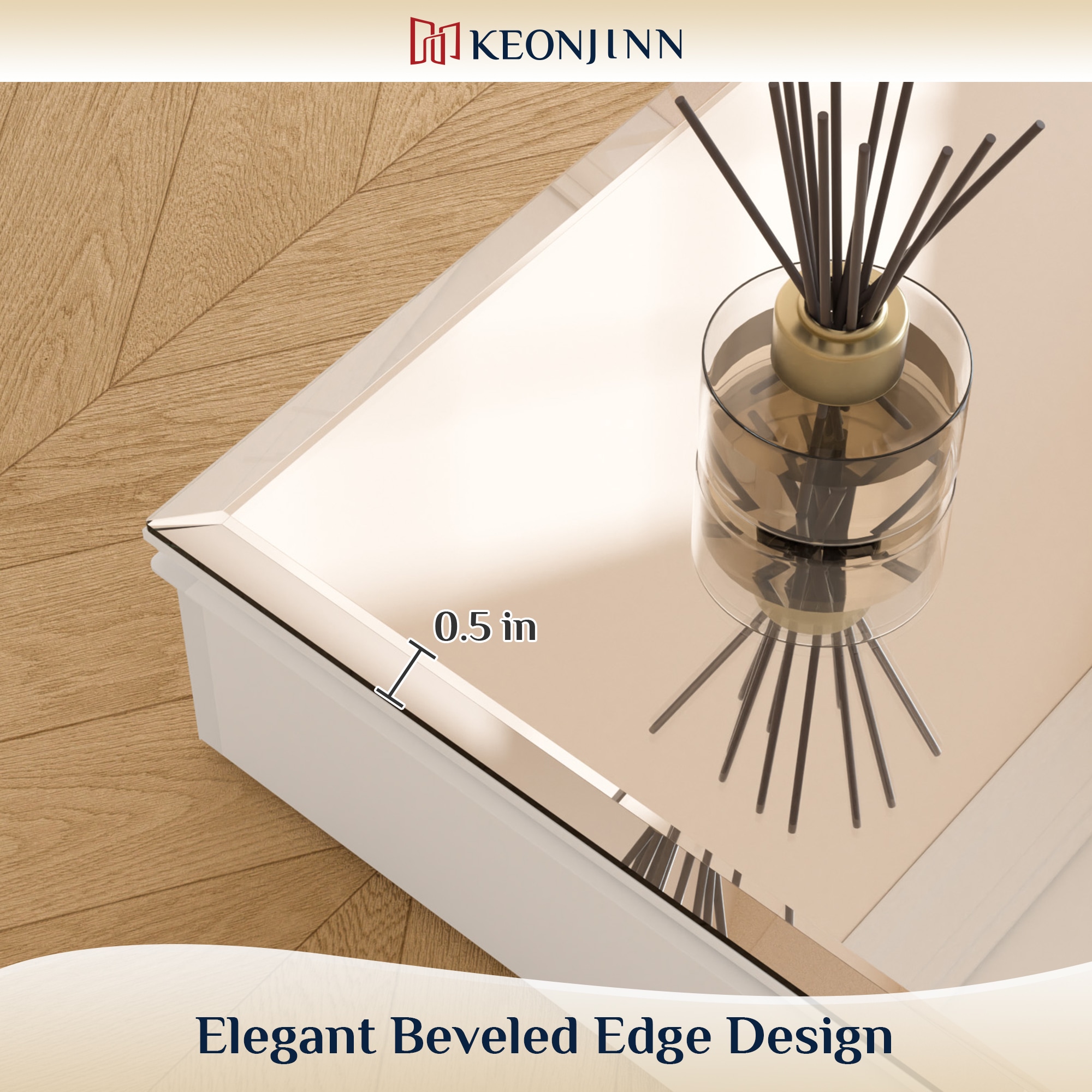 Keonjinn LW-JG-FJXP-5171-WH Bathroom-Medicine-Cabinets - View #6