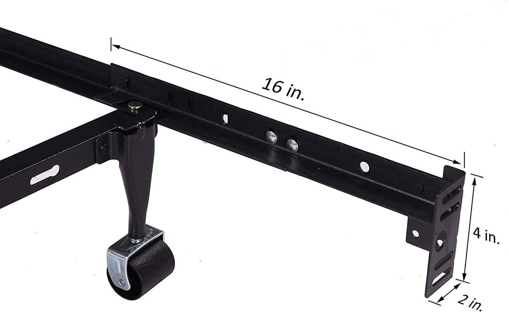 Aoibox Footboard Extension Brackets Set with Adjustable Length for ...