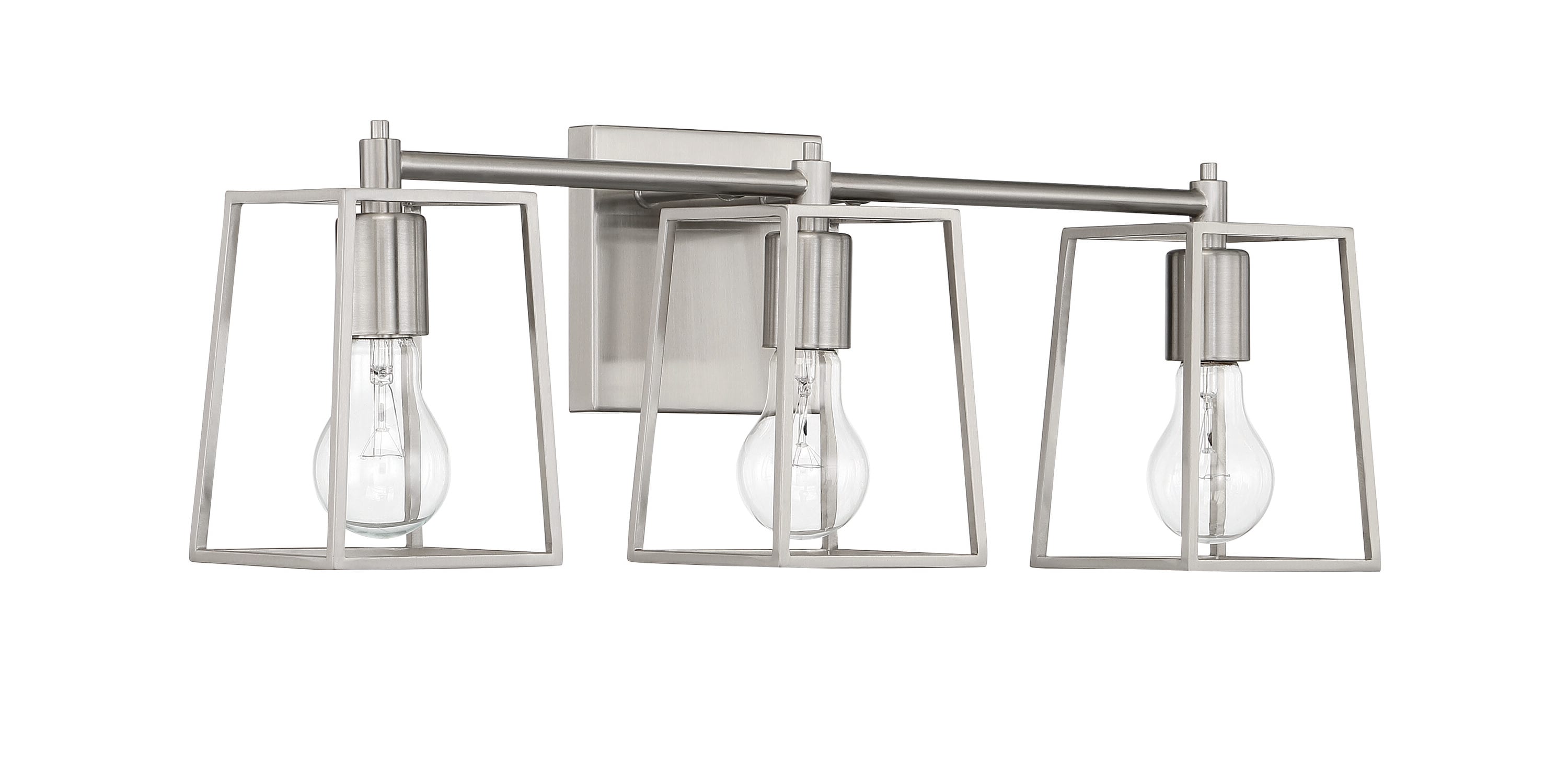 Craftmade 12123BNK3 Dunn 22.75-in 3 -Light Brushed Nickel Transitional Vanity light