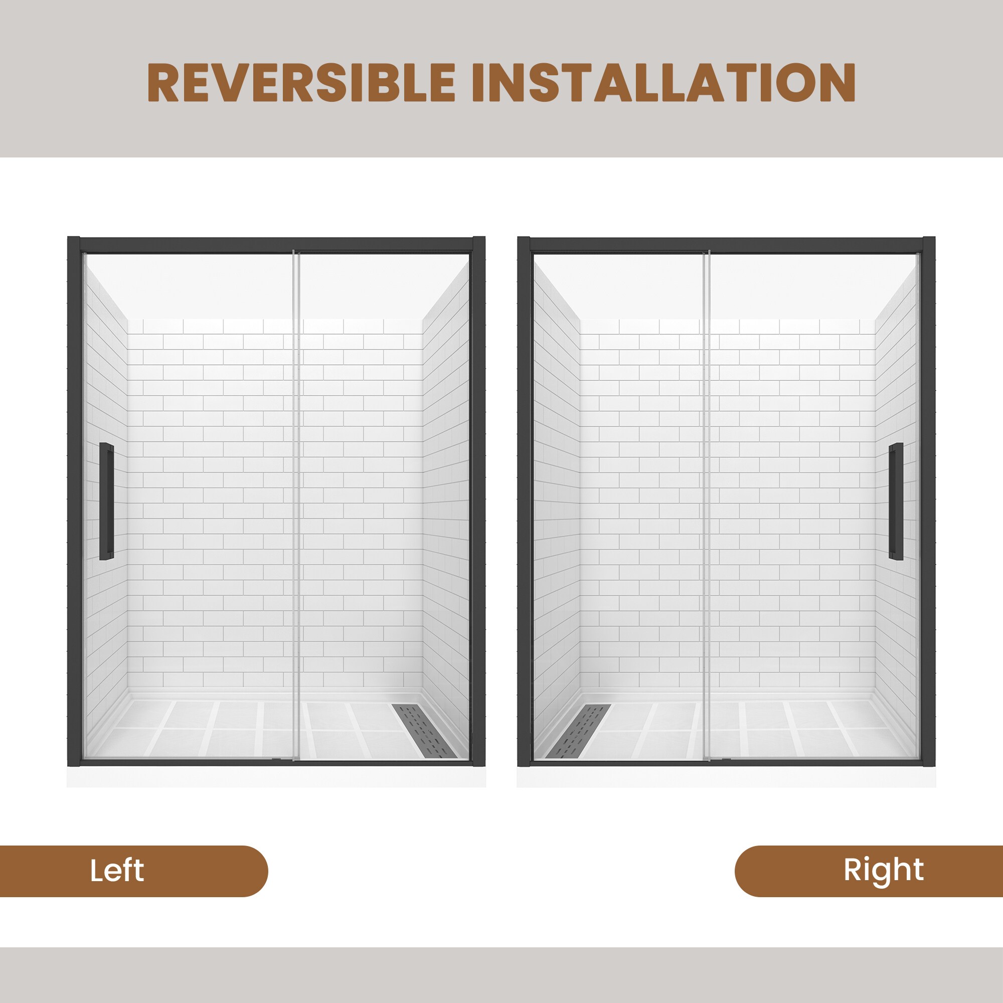 CASAINC CABR1303MB16L15 Alcove-Shower-Kit - View #6