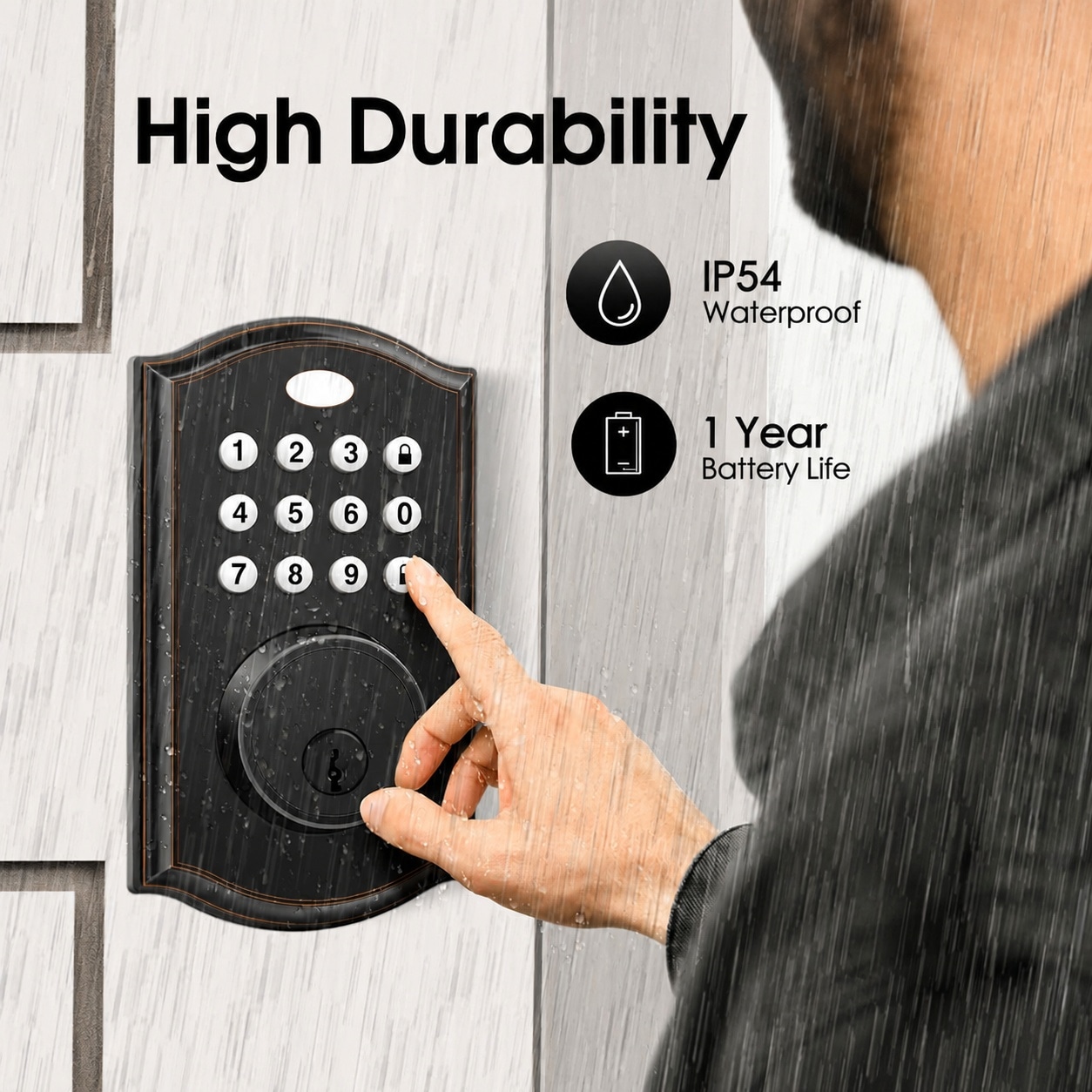 DYRCJ LDY0804E409 Electronic-Door-Locks - View #8
