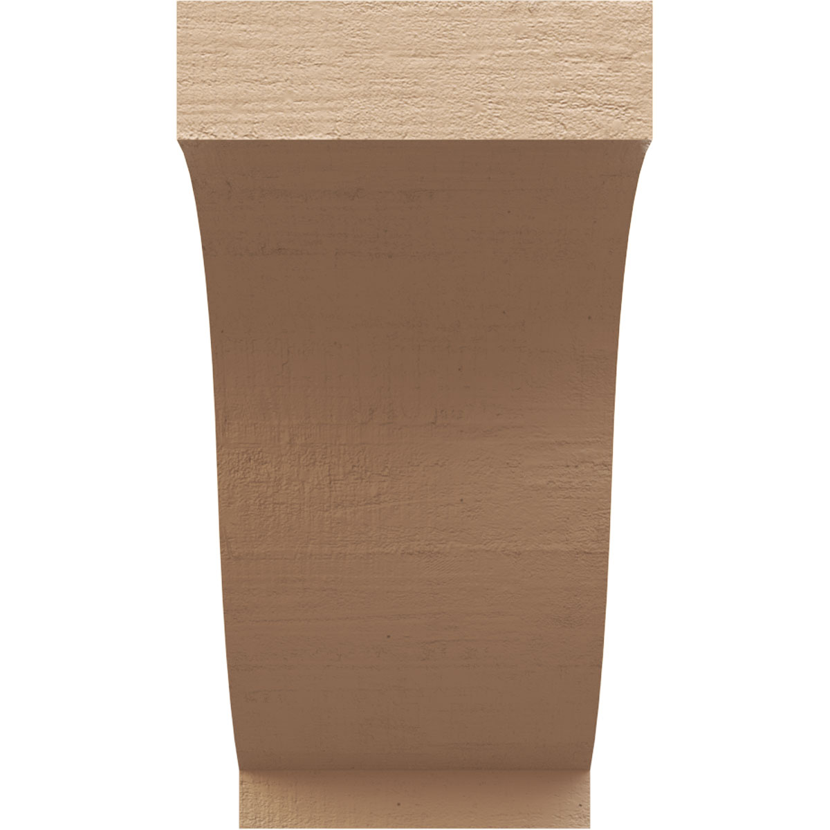 Ekena Millwork BRCUR05X10X10BKRRCPR braces - View #3