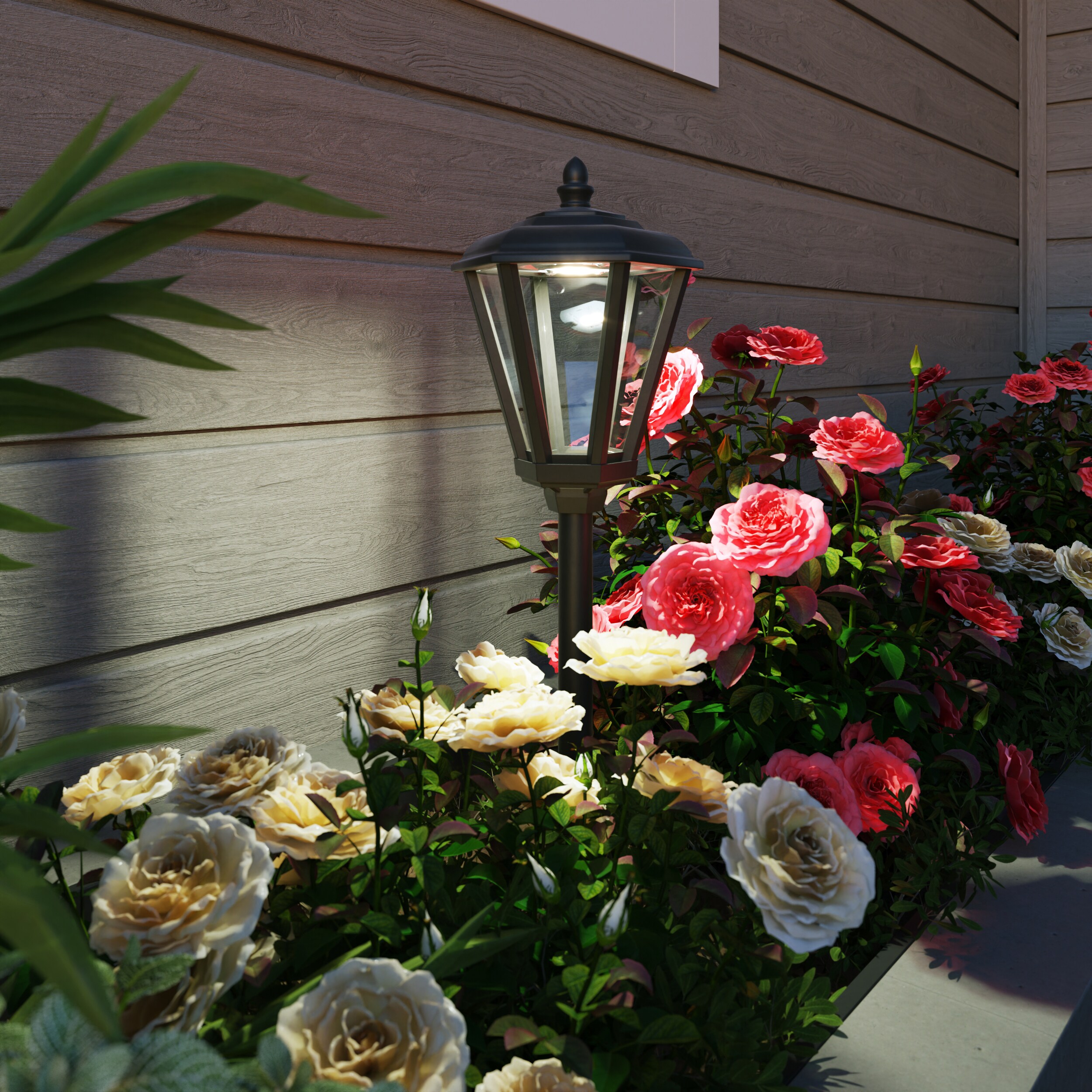 Harbor Breeze 86 -Lumens 2 -Watt Black Low voltage Plug-in LED Outdoor Path Light ( 3000-K )