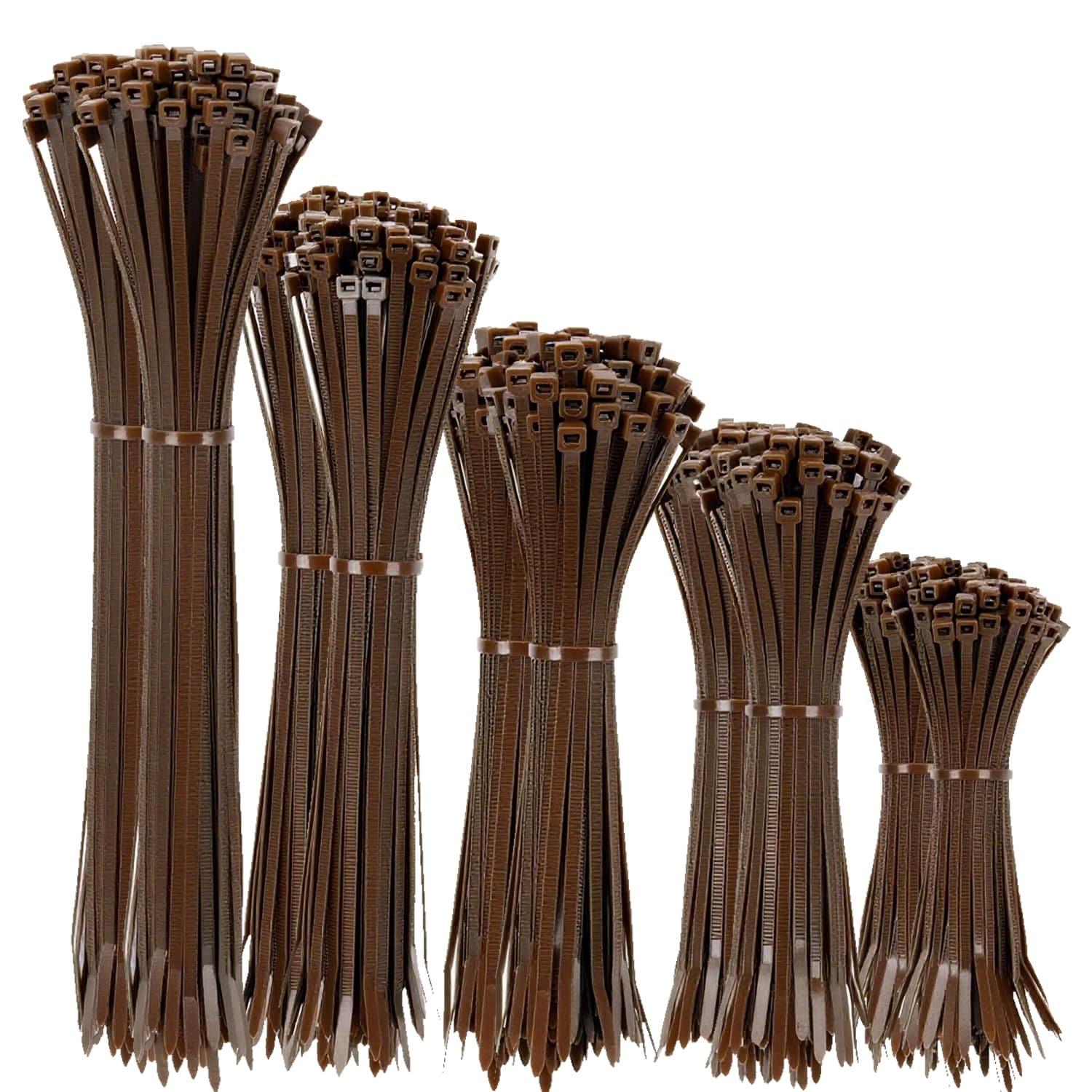 XINGO Zip Ties Assorted Size 1500 Pack 4 6 8 10 12 Inch Self Locking UV Resistant Nylon Cable Ties Perfect for Home Office Garden and Workshop #B0DY4DPL2M