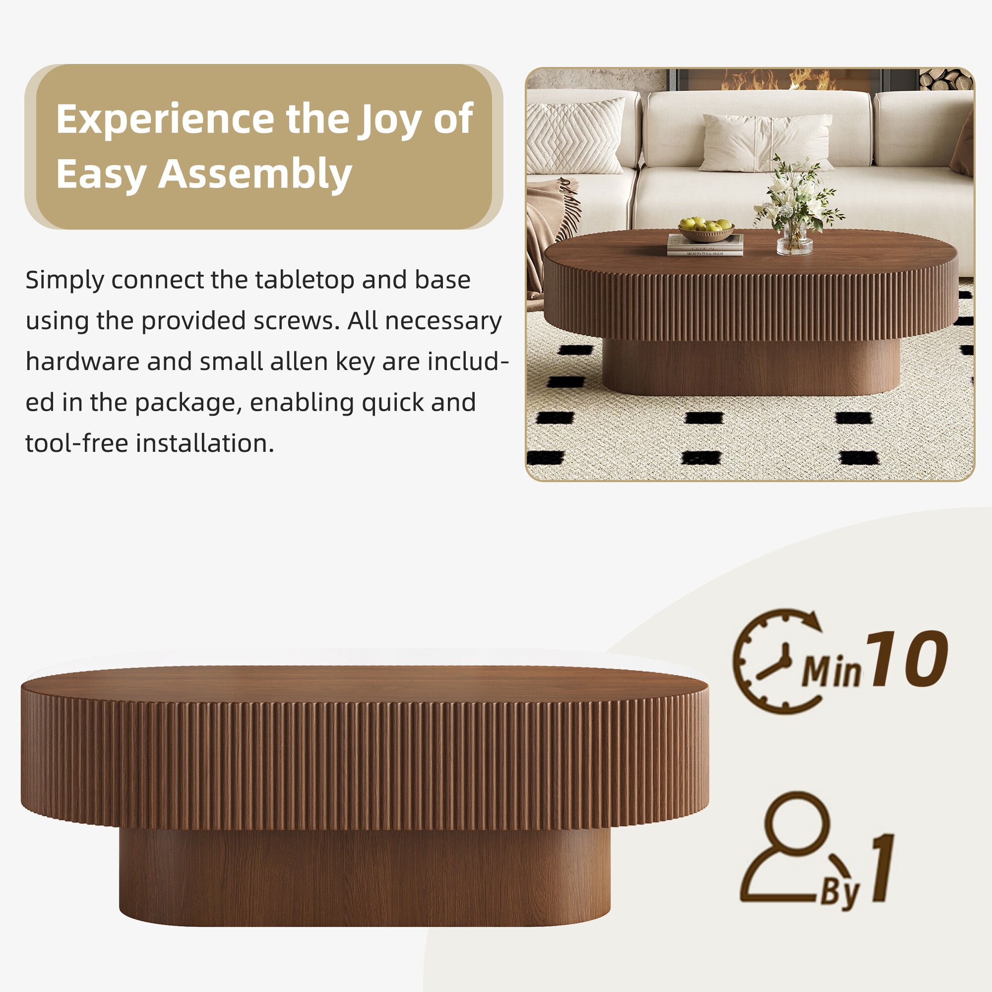ModernLuxe L3P-N721P324102P Coffee-Tables - View #5