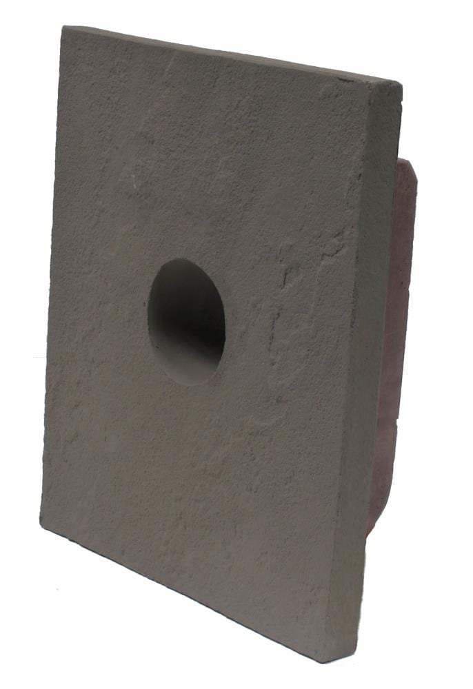 NextStone SS-MBS-G Sandstone 8-in x 9-in Gray Vinyl Universal Mounting Block