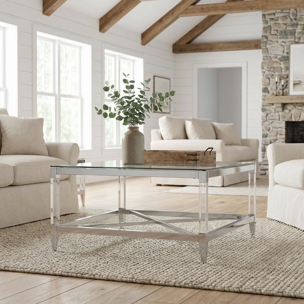 FurniFact BO3942199WHT Accent-Table-Sets - View #2