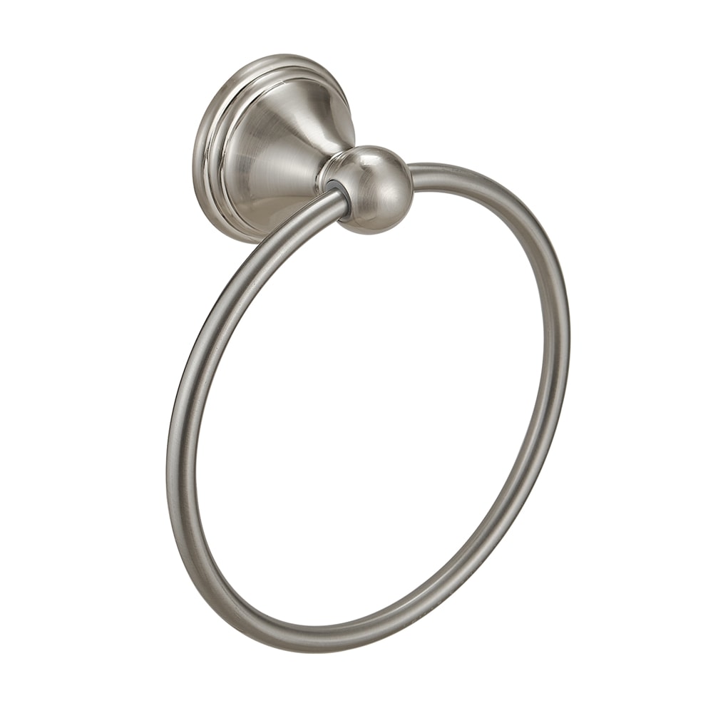 BWE TR004-N Urban Stream Brushed Nickel Wall mount Single Towel Ring