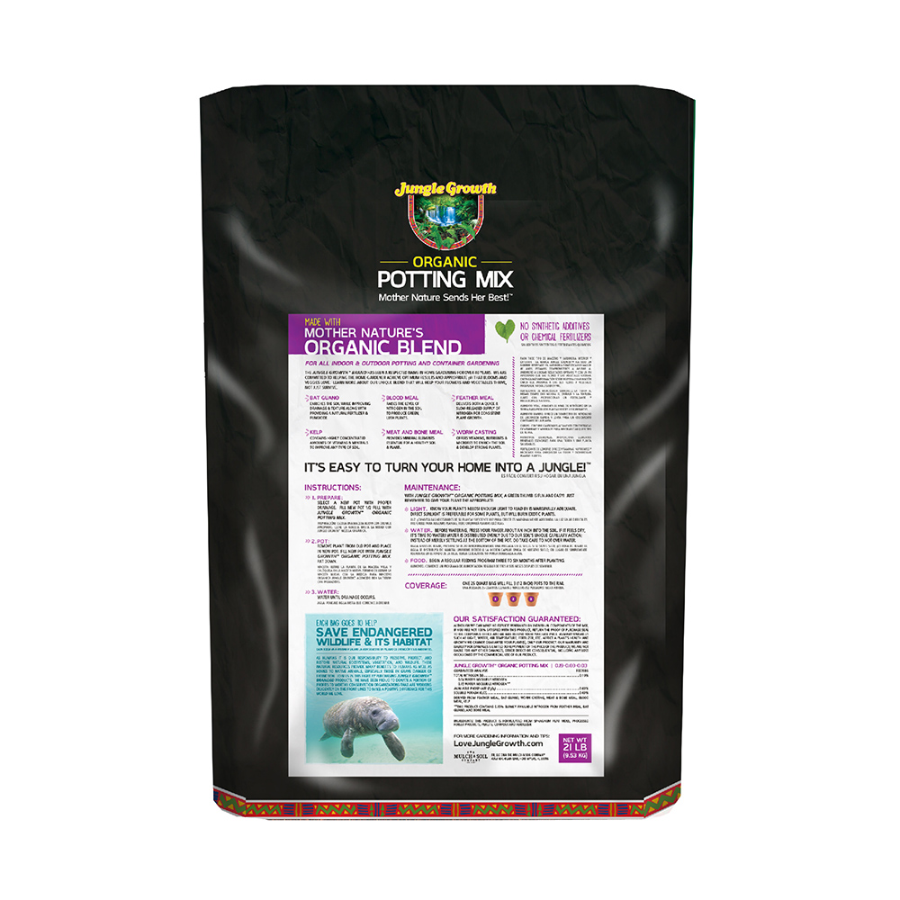 Jungle Growth S1POM-25QT-JG Garden-Soil-Soil-Amendments - View #2