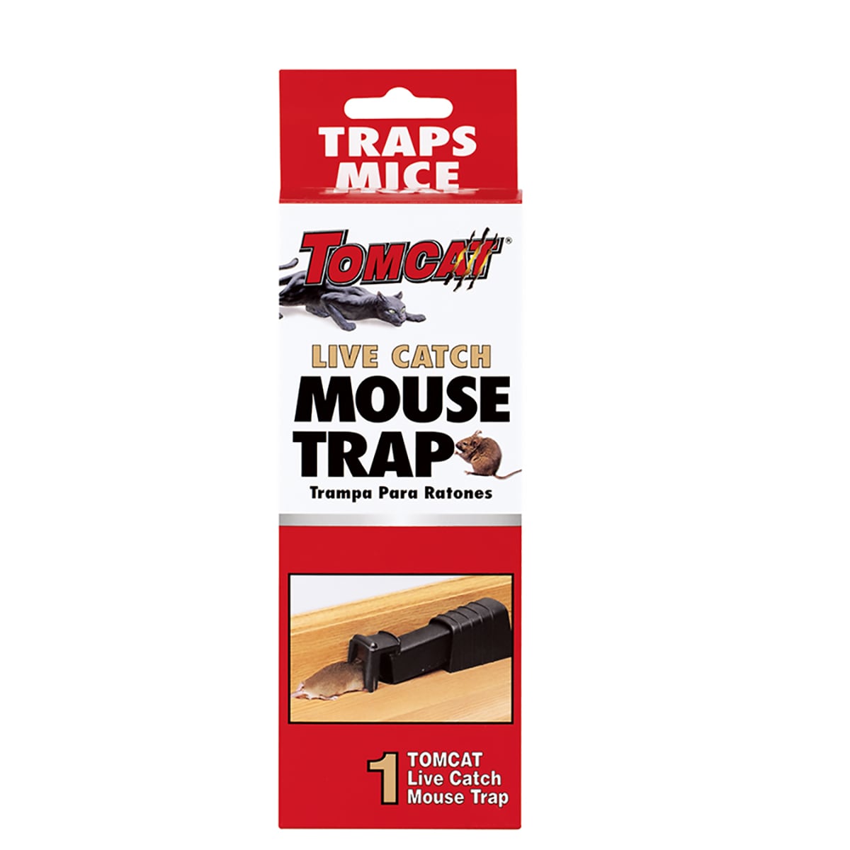 TOMCAT Live Catch Mouse Traps at