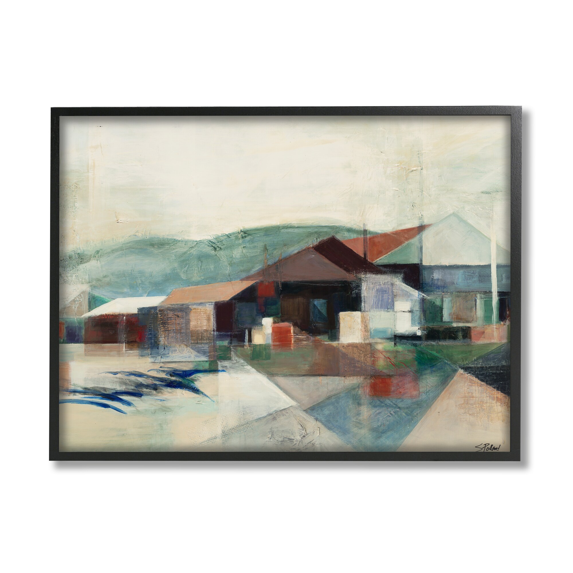 Stupell Industries AF-330-FR-16X20 Stacy Pollard Framed 20-in H x 16-in W Coastal Print