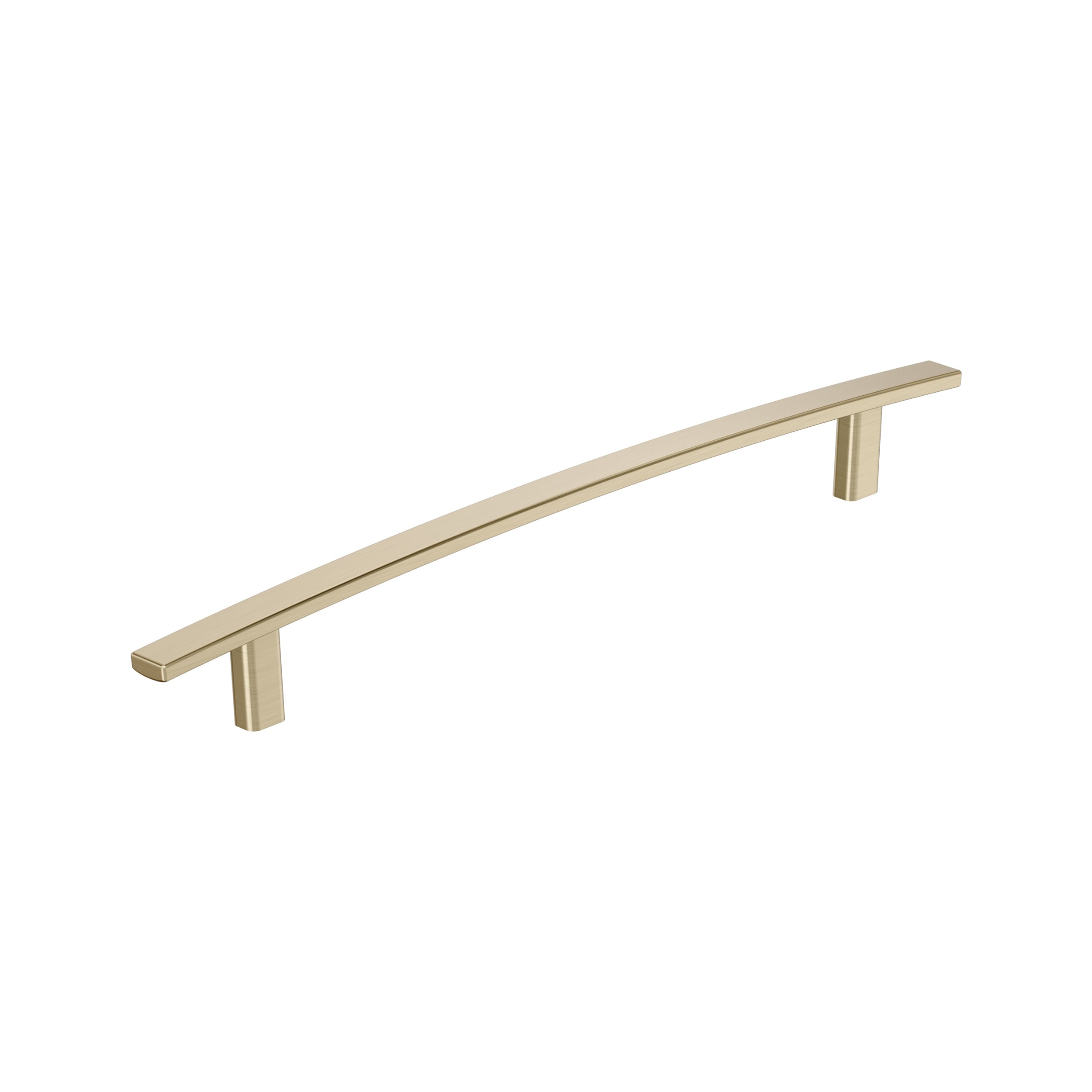 Amerock BP26210BBZ Cyprus 10-1/16-in , 256mm Center to Center Golden Champagne Arch Handle