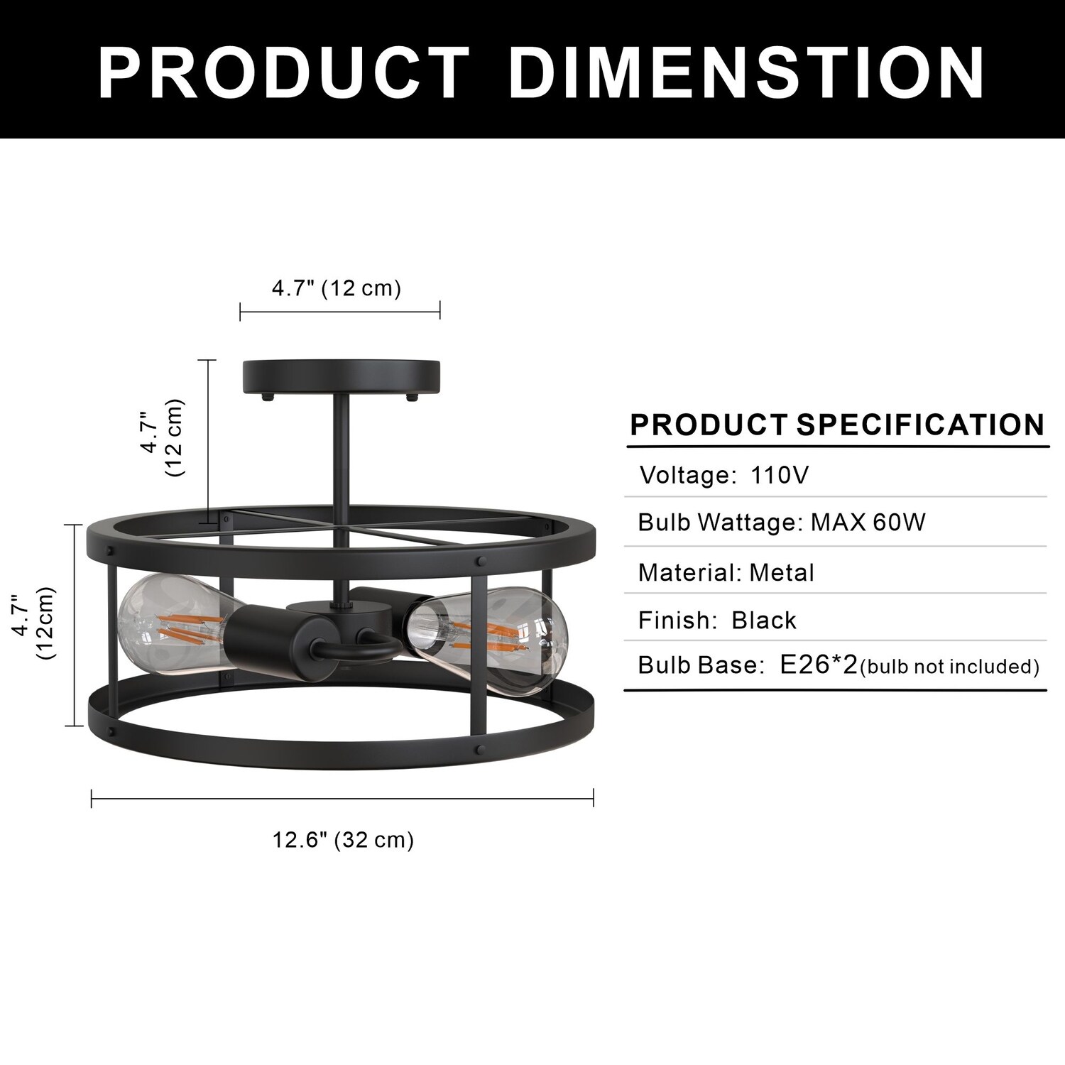 YANSUN L-CL007 flushmounts - View #4