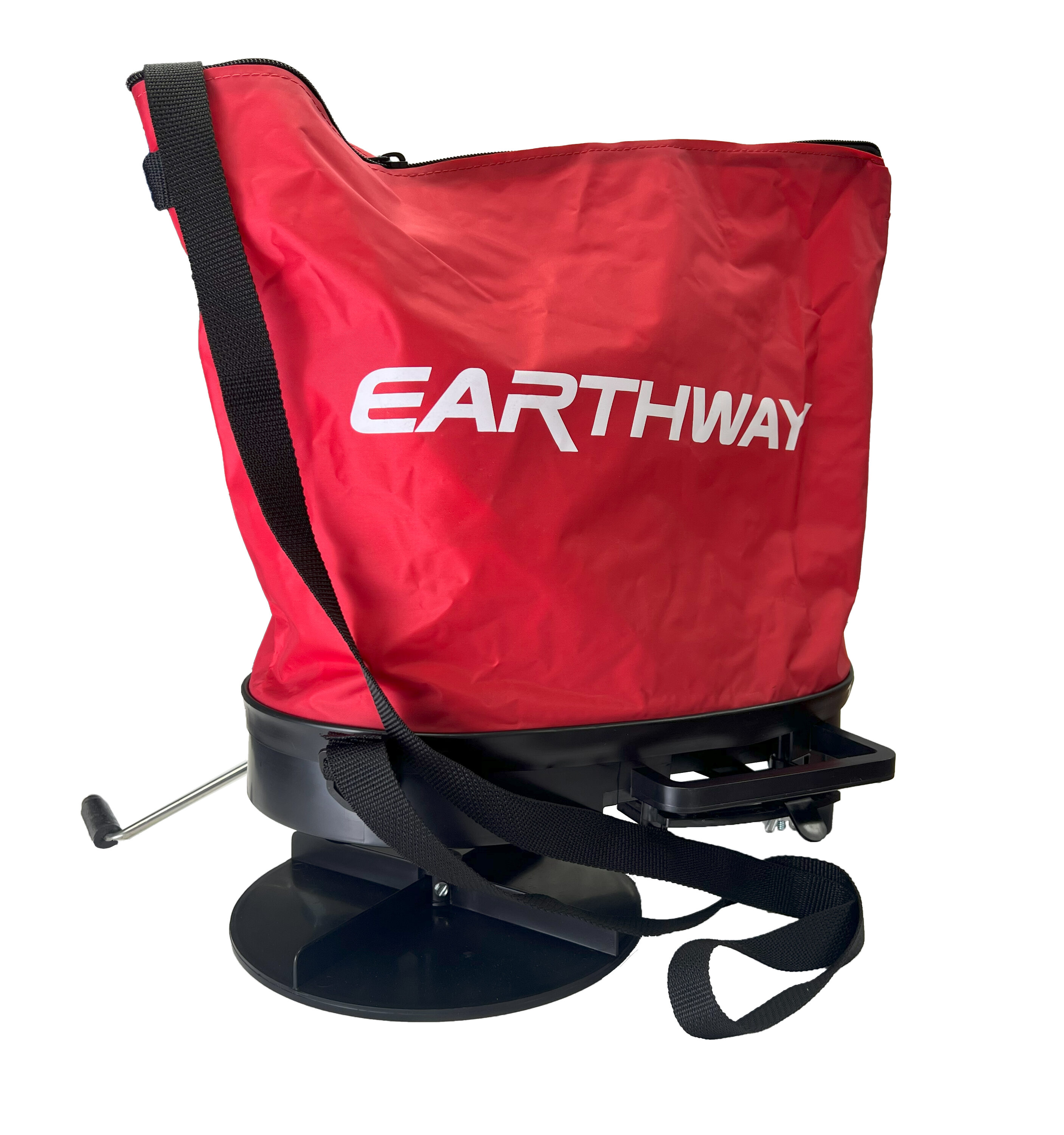 EarthWay 2750 25-lb Residential Broadcast Compatible with Ice Melt, Fertilizer, Seed Spreader