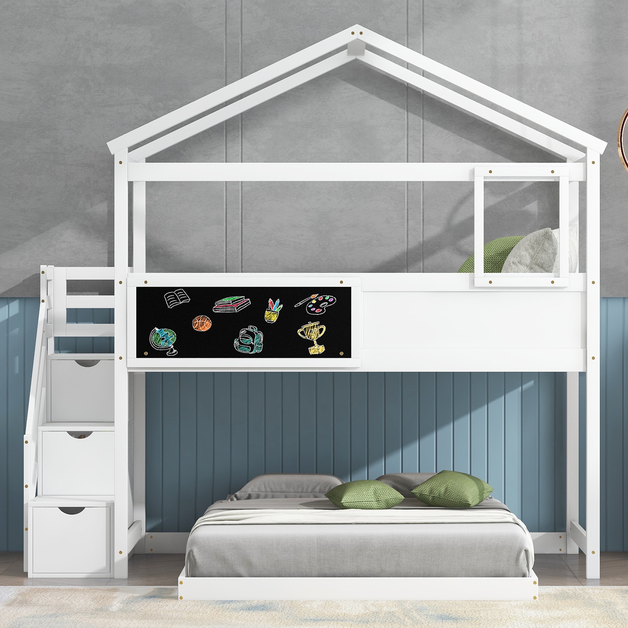 Qualler BKM001701K Bunk-Beds - View #7