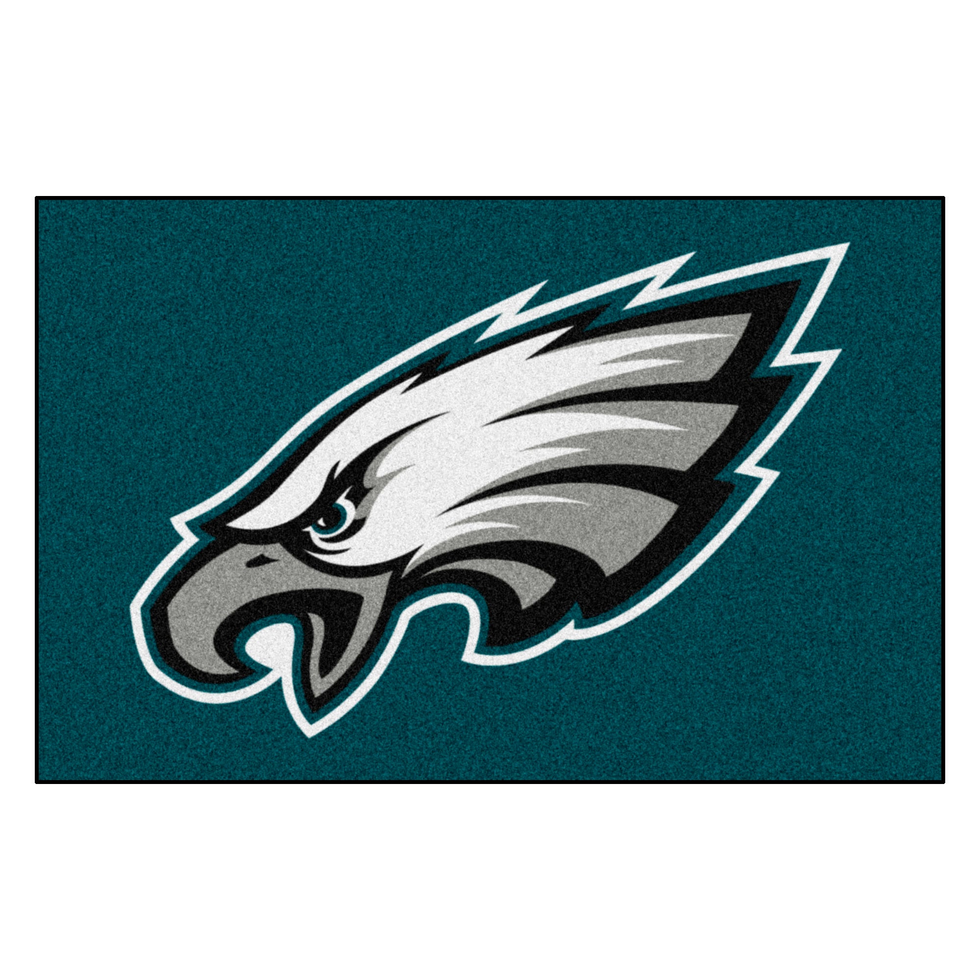 FANMATS NFL Eagles/Giants Turquois House Divided 3 ft. x 4 ft. Area Rug  10306 - The Home Depot