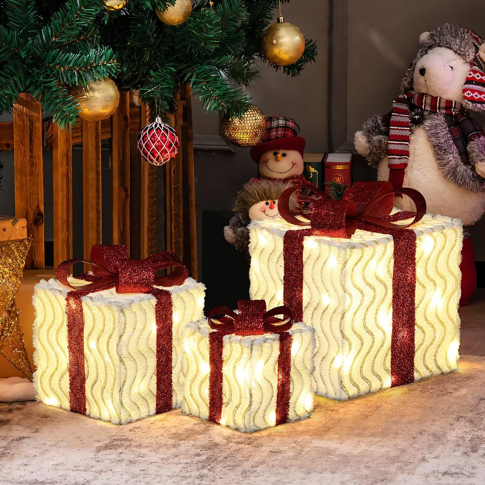 LuxenHome WHHD2434 Artificial-Christmas-Trees - View #3