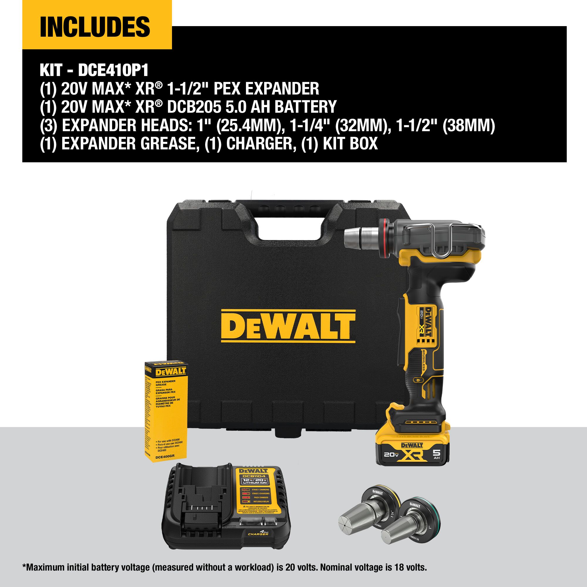 DEWALT DCE410P1 Pex-Crimp-Fittings - View #2