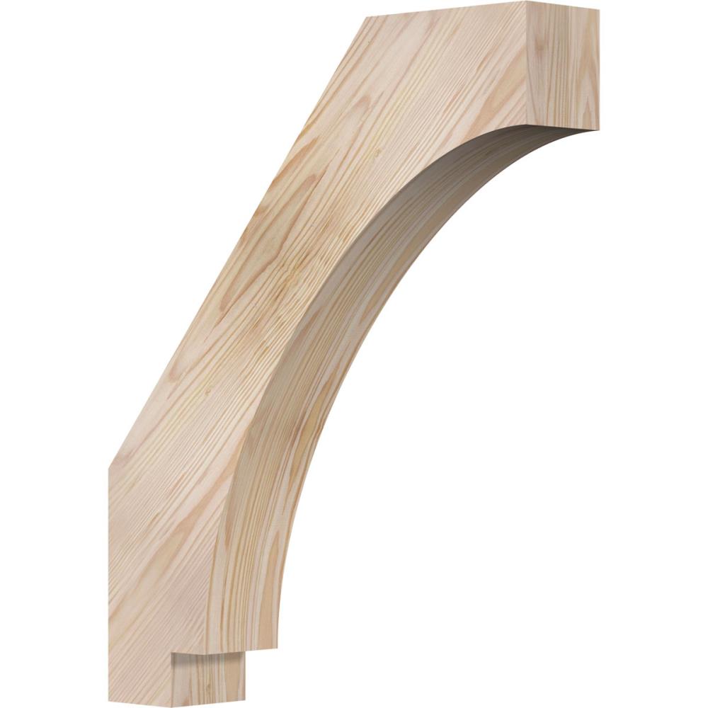 Ekena Millwork BRC04X18X22IMP00SDF 3-1/2-in x 18-in x 22-in Douglas Fir Unfinished Wood Imperial Smooth Knee Brace