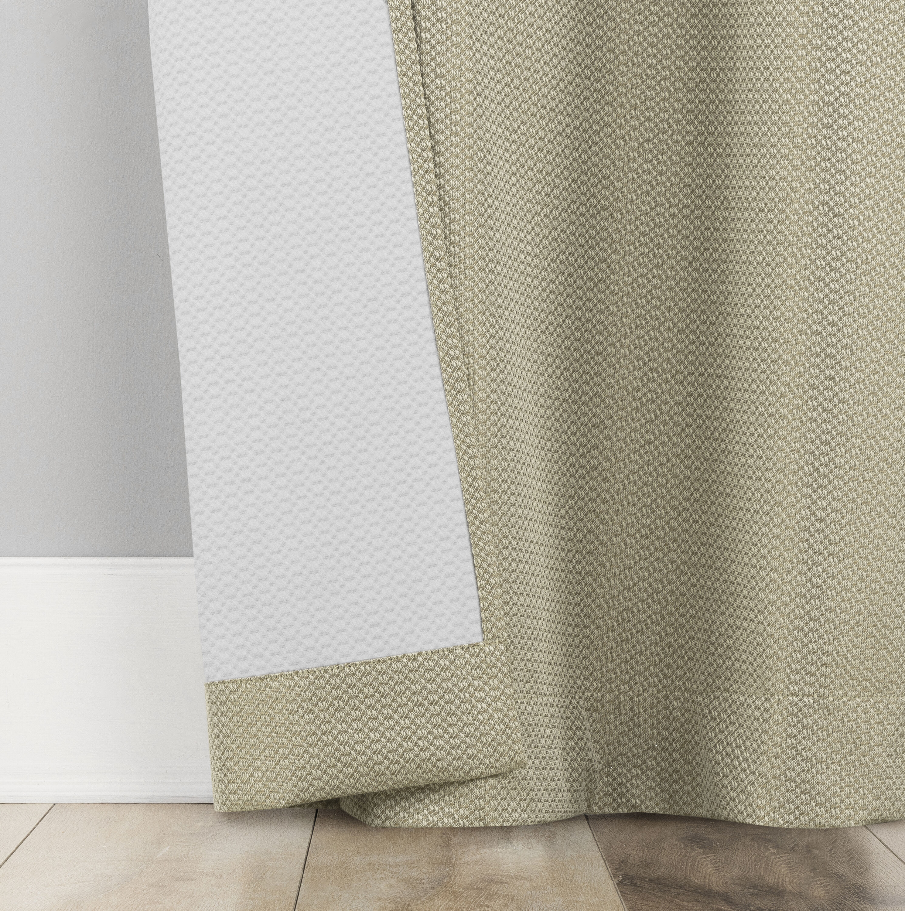 Sun Zero DAMIAN 40X63 TAUPE curtains - View #4