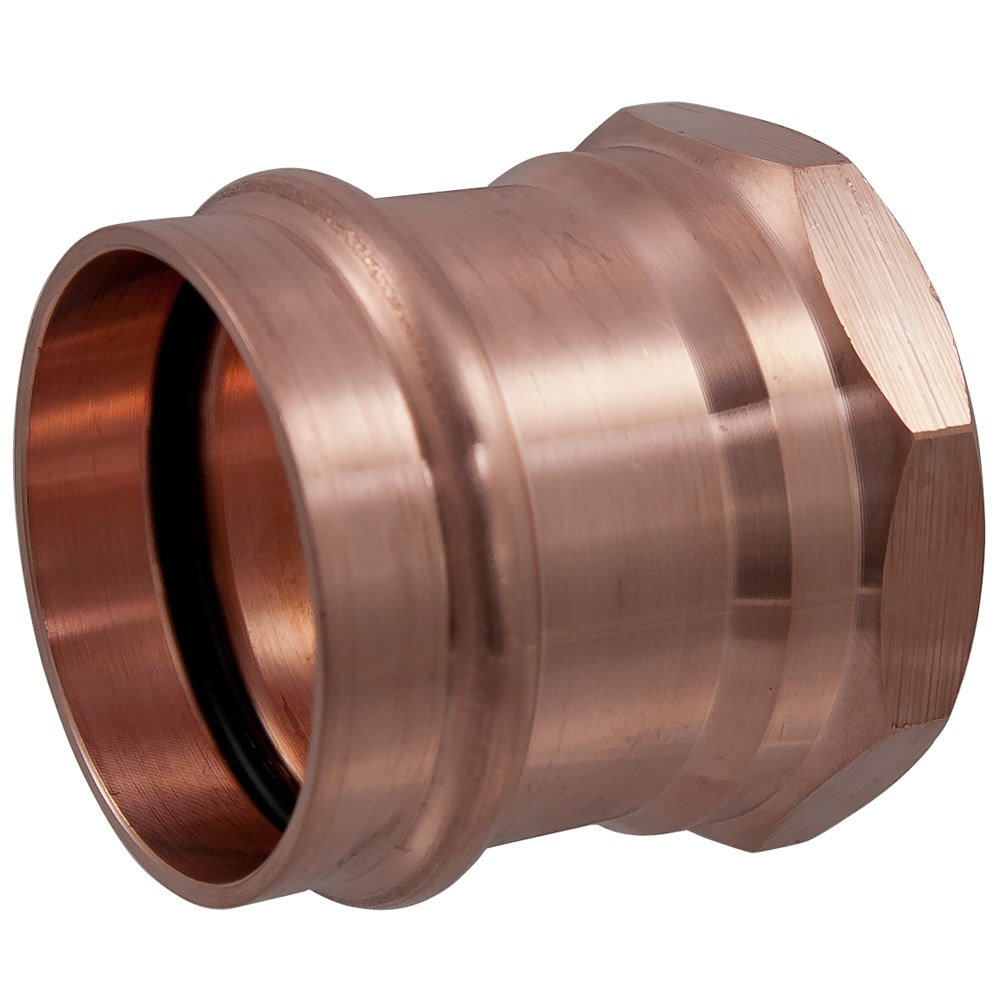  CLPC603 1-in Copper Press Female Adapter