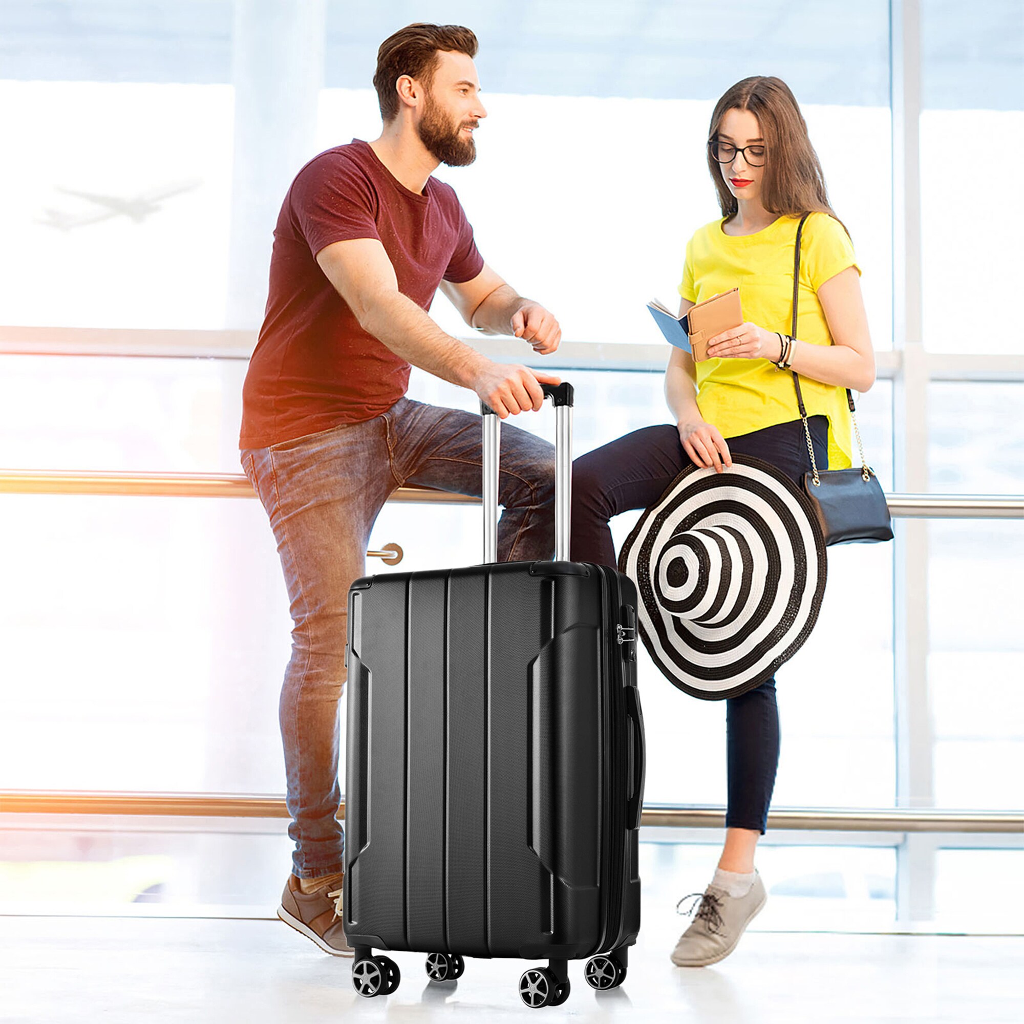 Bybafun YD9500044 Luggage-And-Luggage-Sets - View #2
