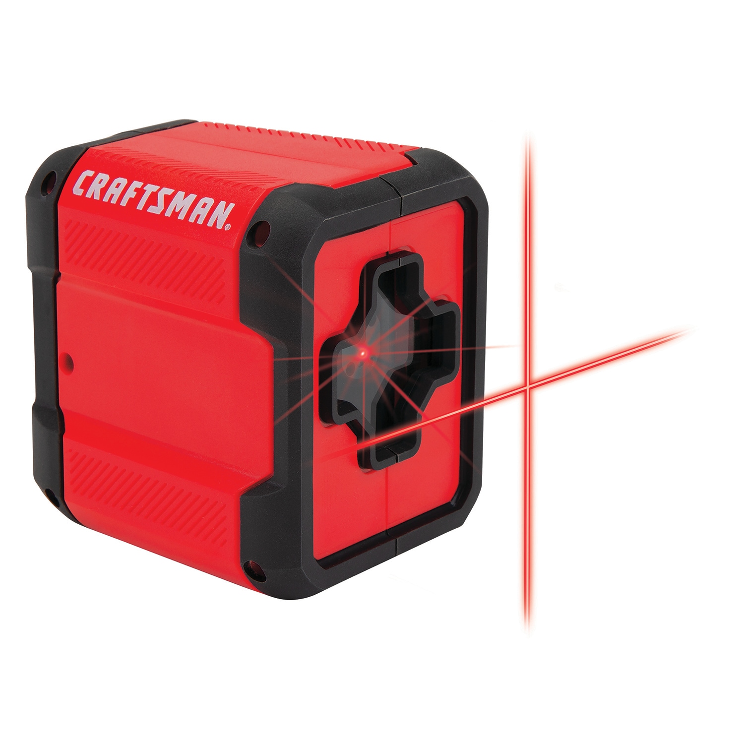 CRAFTSMAN Red 15-ft Indoor Line Generator Laser Level with Line Beam in the  Laser Levels department at