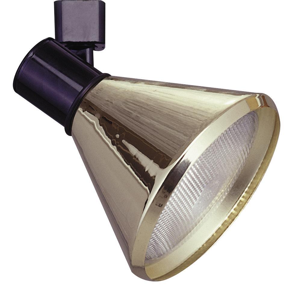 PLC Lighting TR203 BK 1-Light Black Roundback Head(s) Track Lighting Head