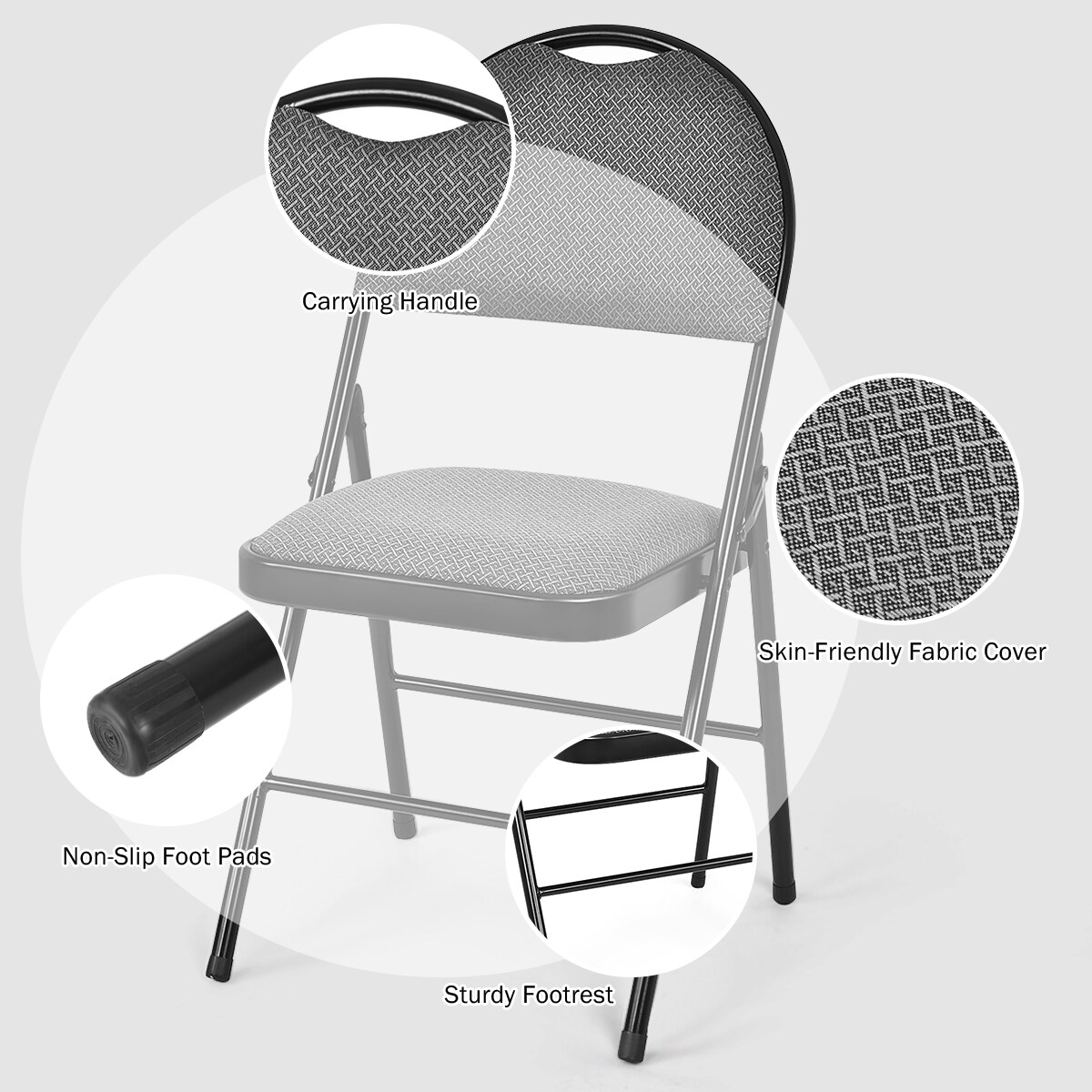 LIVIZA OUG54166GR Dining-Chairs - View #4
