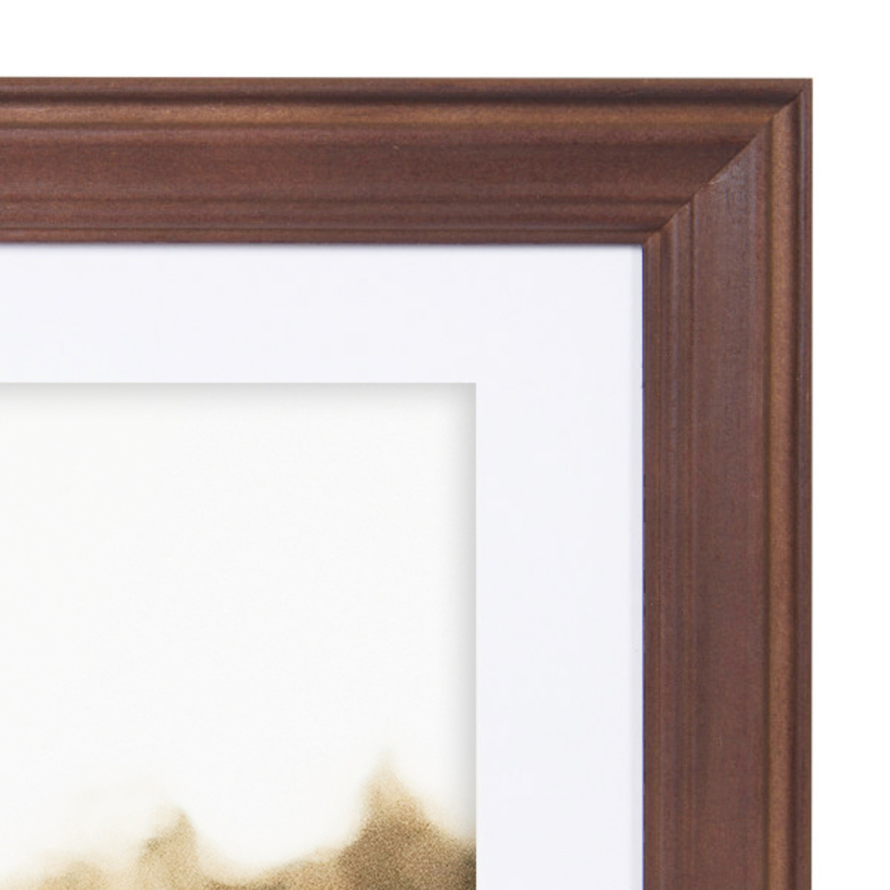 Kate and Laurel Brown Wood Picture Frame (4-in x 6-in) at Lowes.com