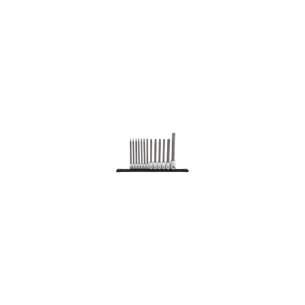 Sunex Tools ISN57588 Sunex SUN912313SL Drive Long Star Bit Socket Set- 0.25 x 0.37 x 0.5 in.