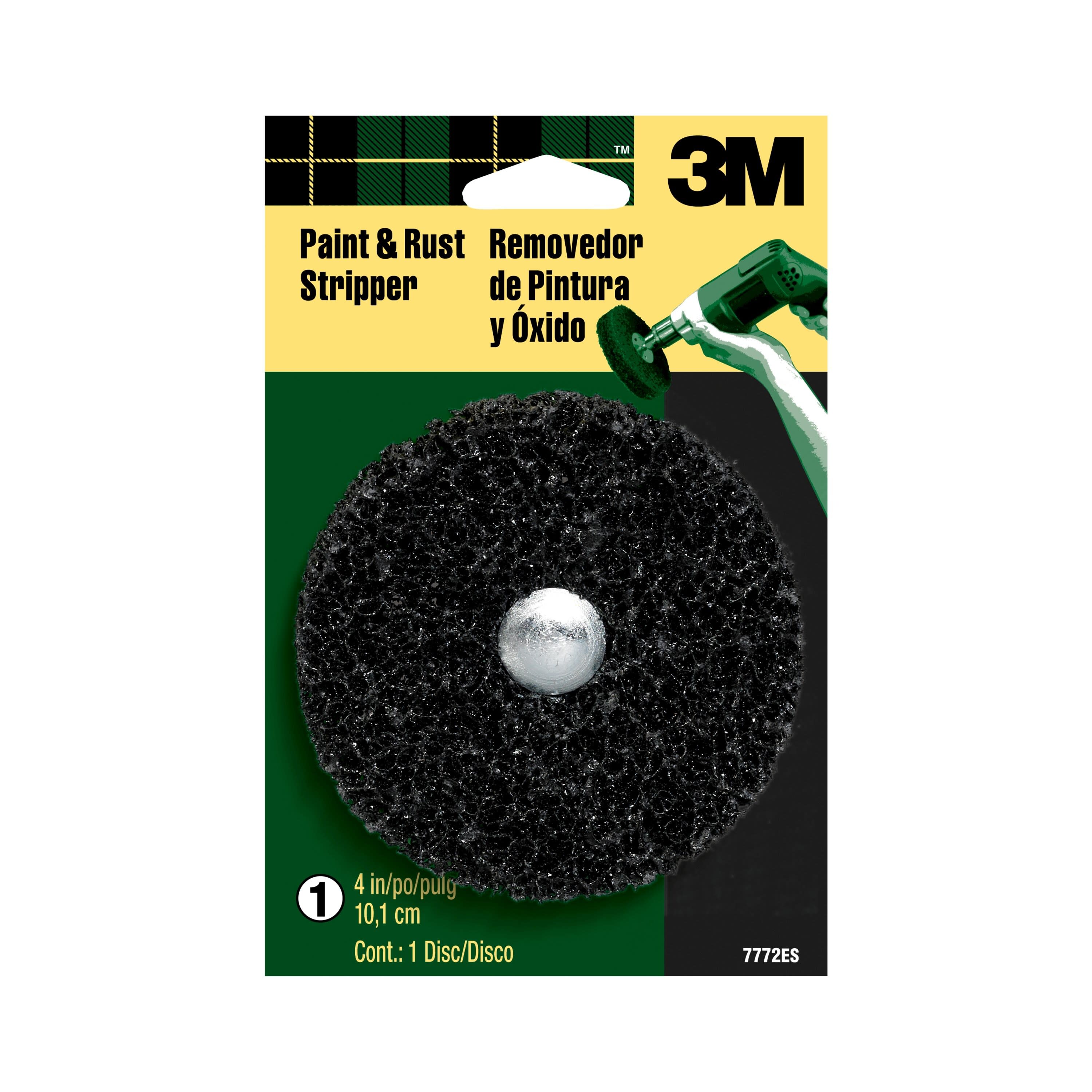 101mm LARGE AREA PAINT & RUST STRIPPER Grinding Disc for Electric Drill 3M 4" 