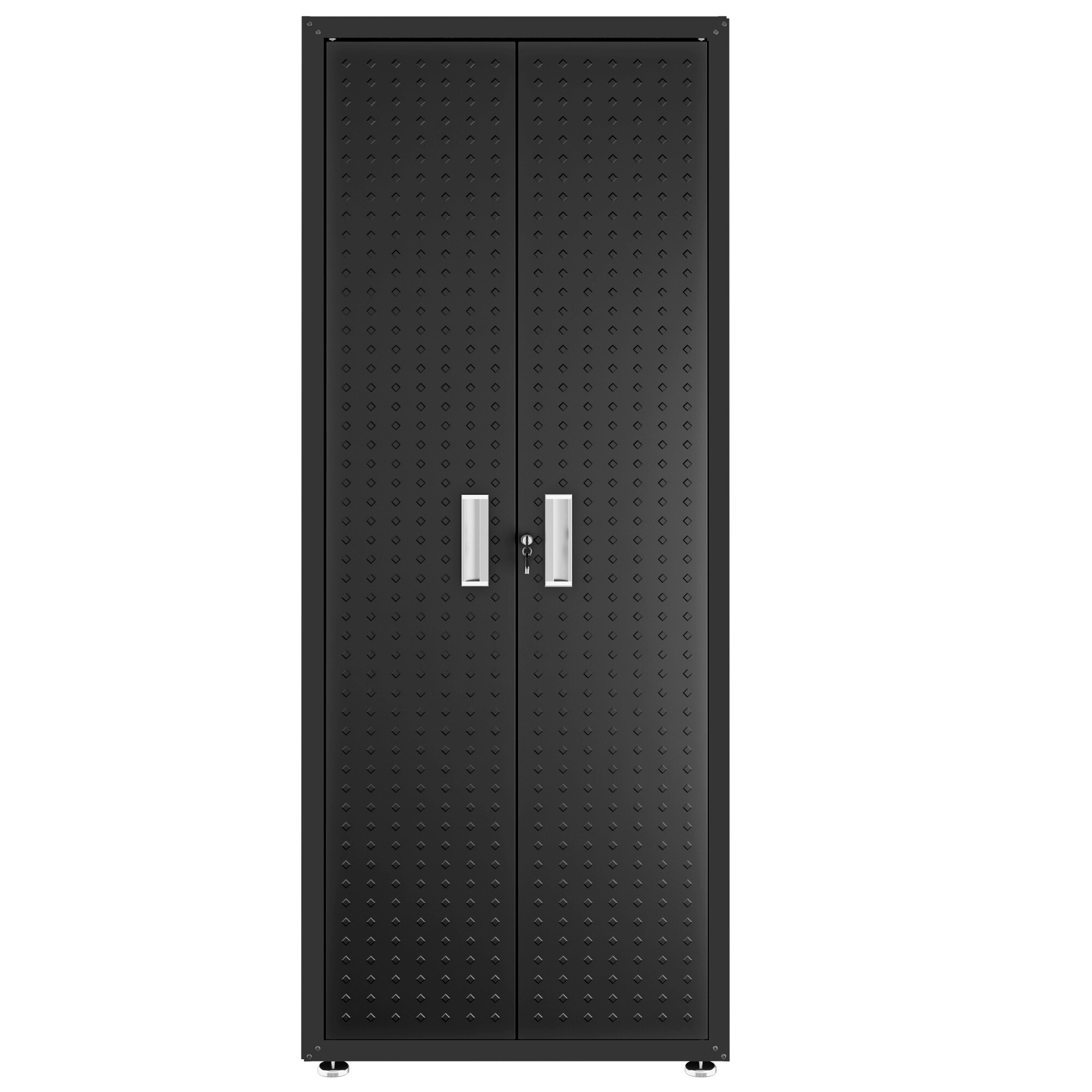 GLANZEND  30.3-in W x 74.8-in H Metal Tool Cabinet Charcoal grey