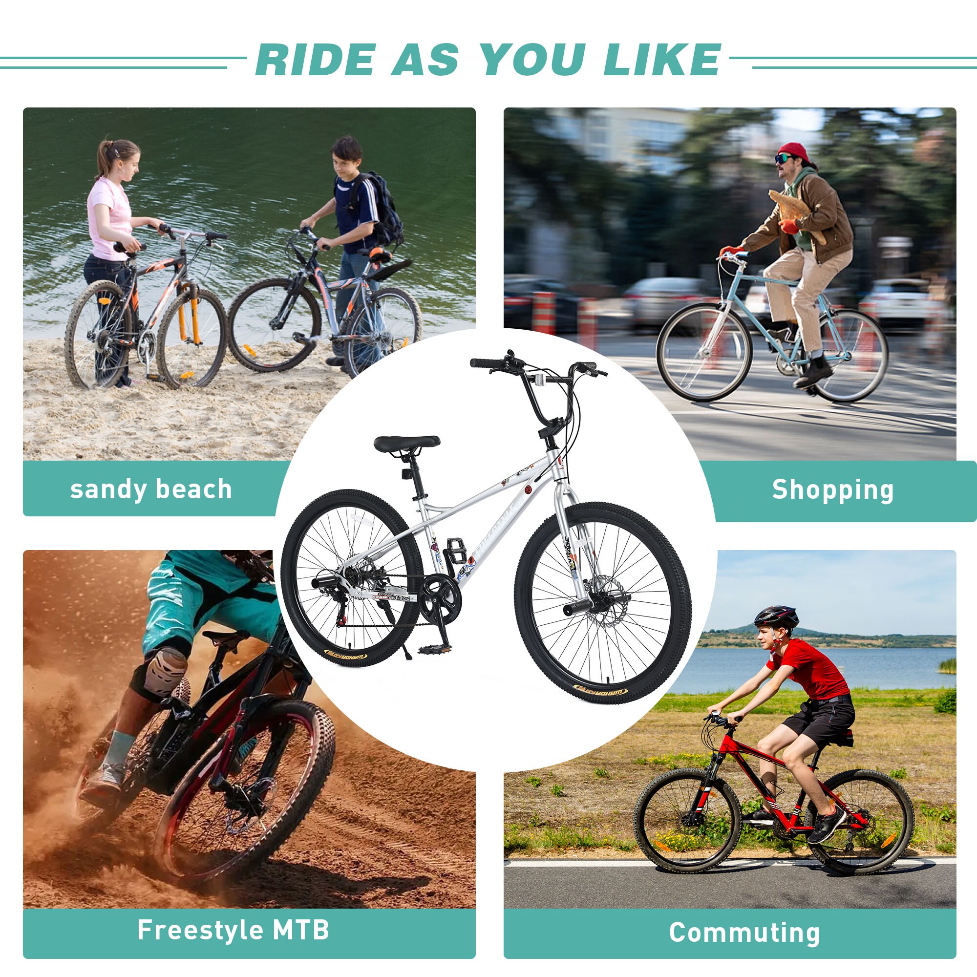Bybafun YA1300244 bikes - Thumbnail View #2