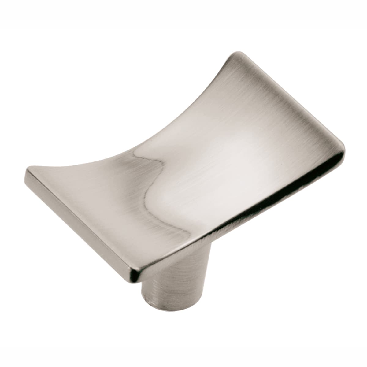 Hickory Hardware P3590-SN-10B Kite Satin Nickel Rectangular Contemporary Cabinet Knob 10 -Pack