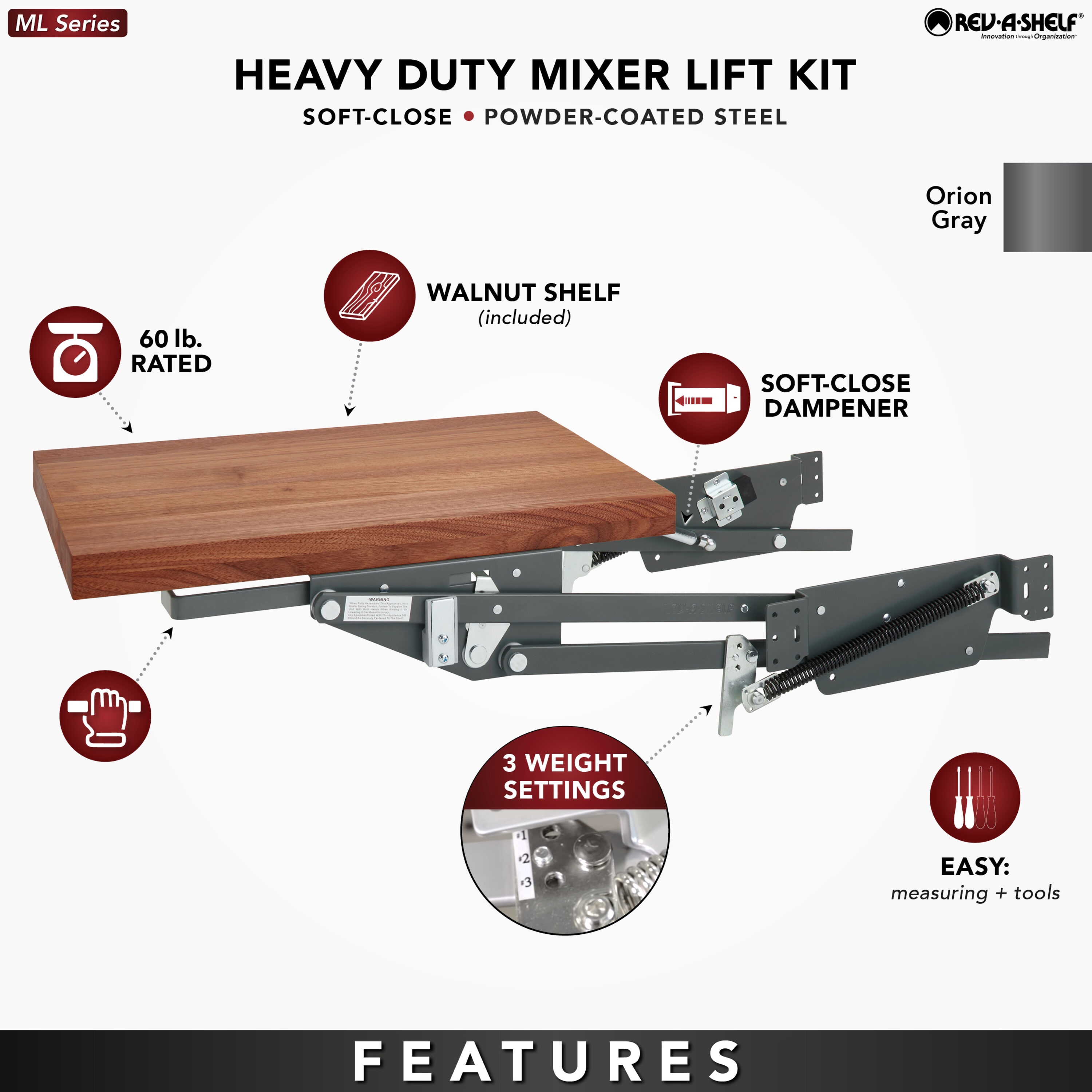 Rev-A-Shelf ML-WNHDSCOG-18FL Pull-Out-Cabinet-Baskets - View #3