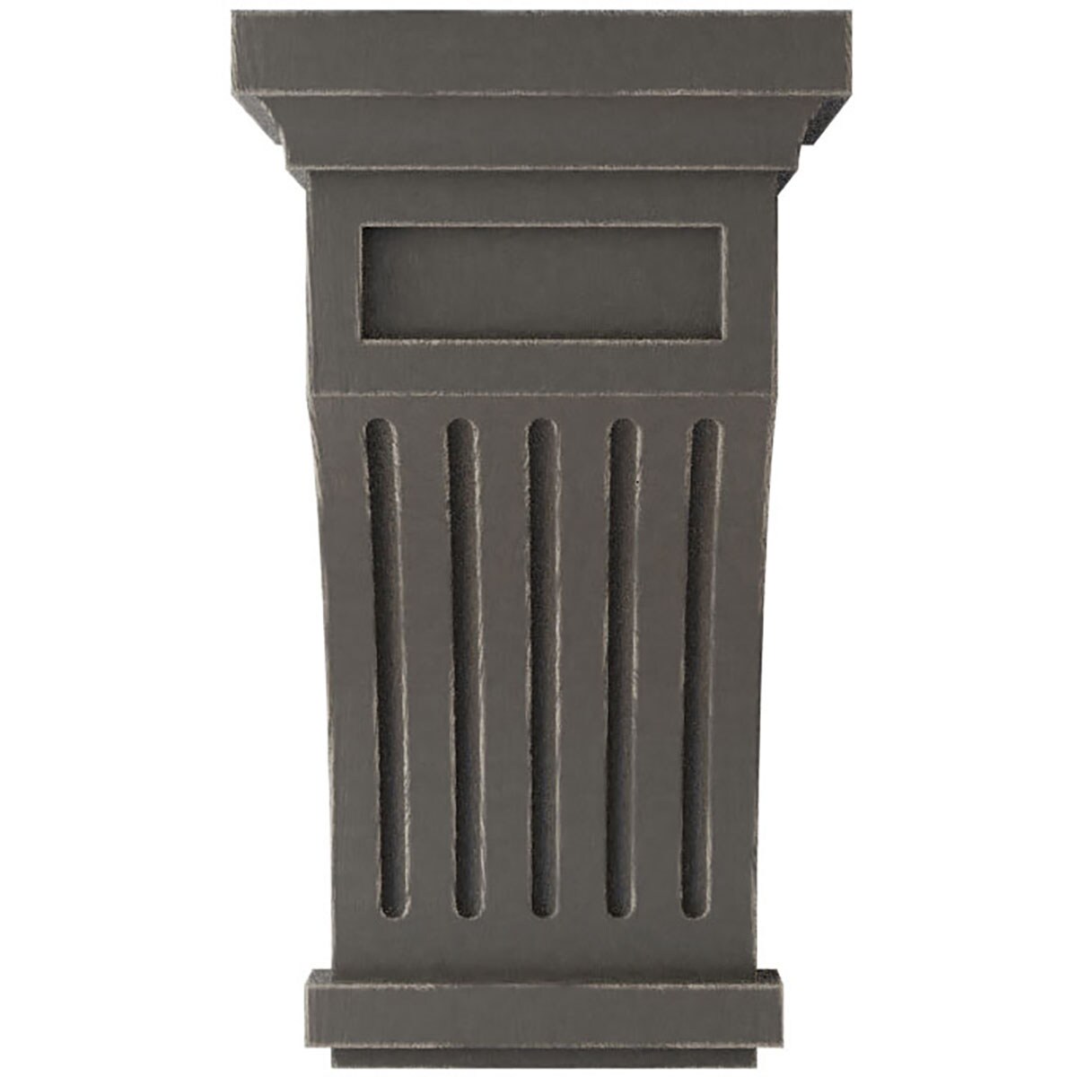 Ekena Millwork CORWD05X05X10FLGY corbels - View #2