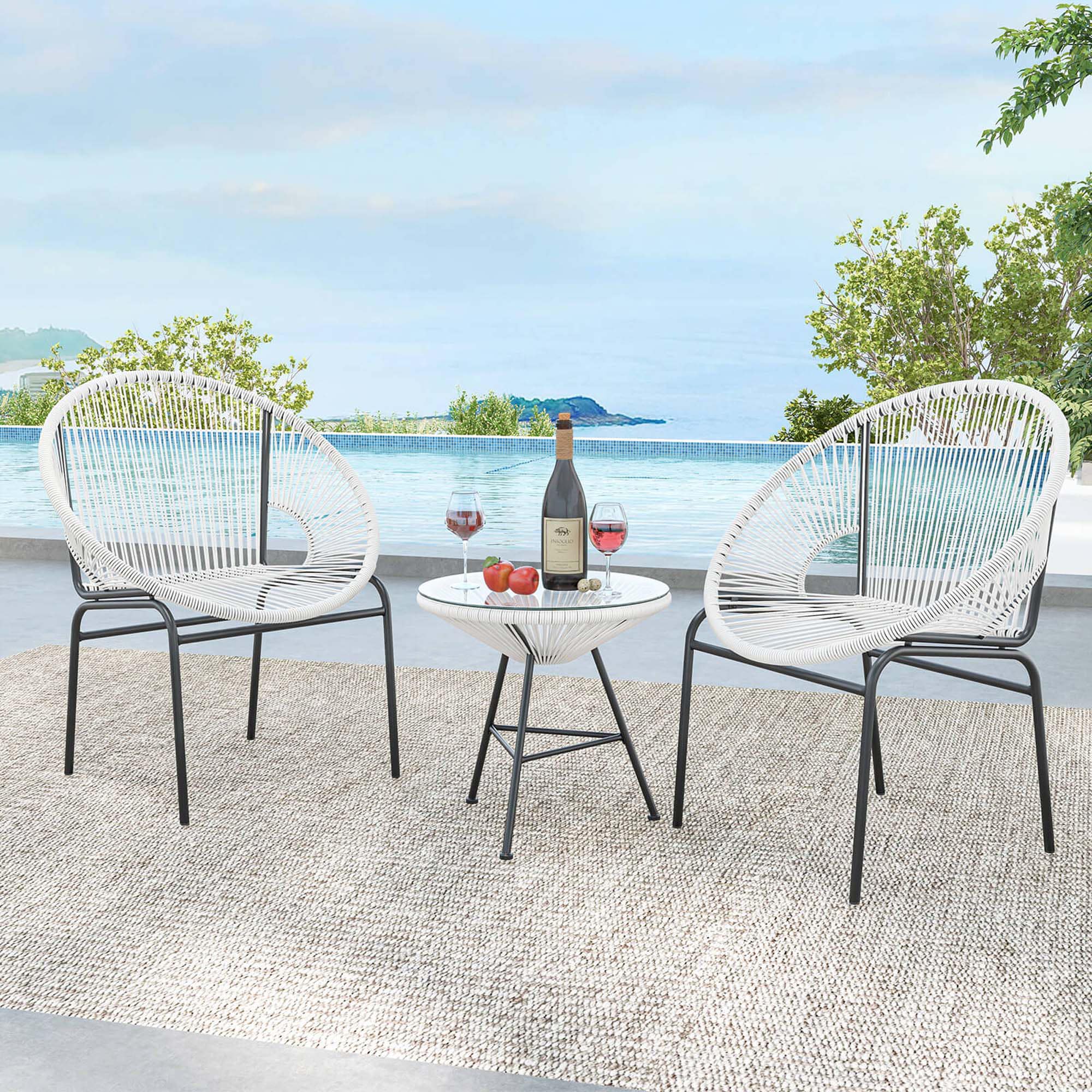 Costway HCST03736 Patio-Conversation-Sets - View #7