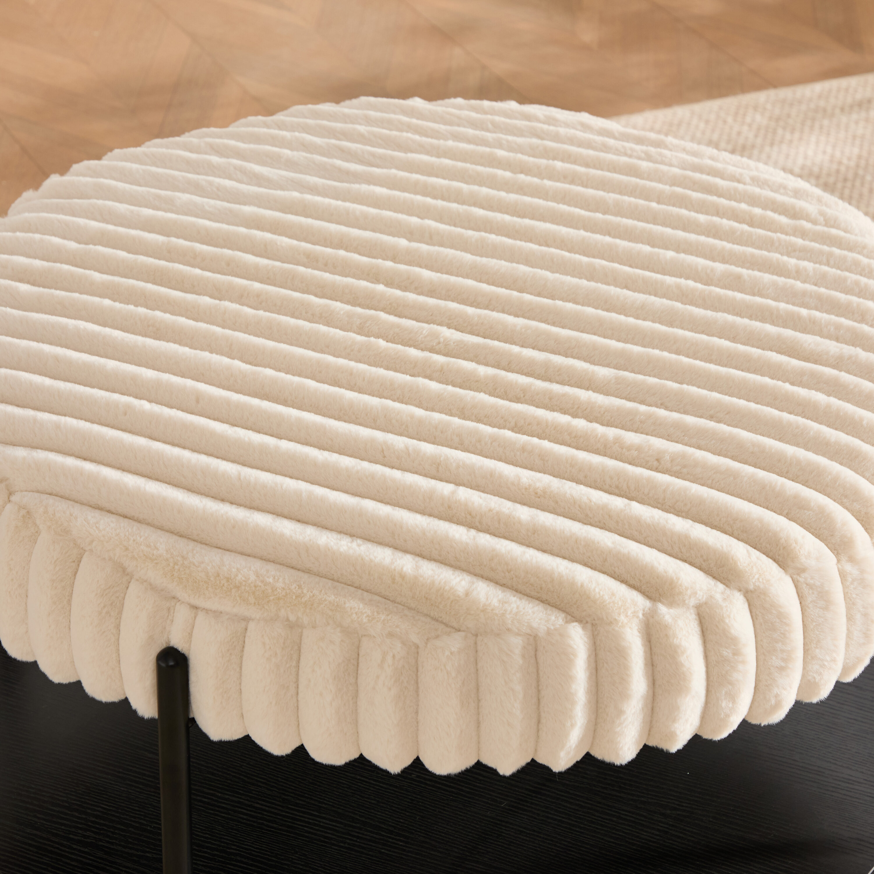 Hrinhom HC-S4135-BEIGE Indoor-Ottomans - View #5